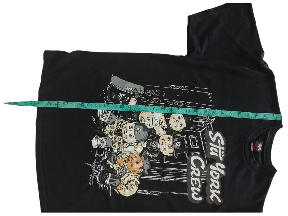 Stussy Stussy x Pound (StuYork Crew) Shirt Short Sleeve Black Size US L / EU 52-54 / 3 - 6 Thumbnail