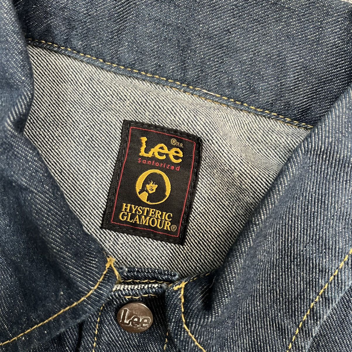 Hysteric Glamour Hysteric Glamour x Lee Denim Jacket Size US L / EU 52-54 / 3 - 3 Thumbnail