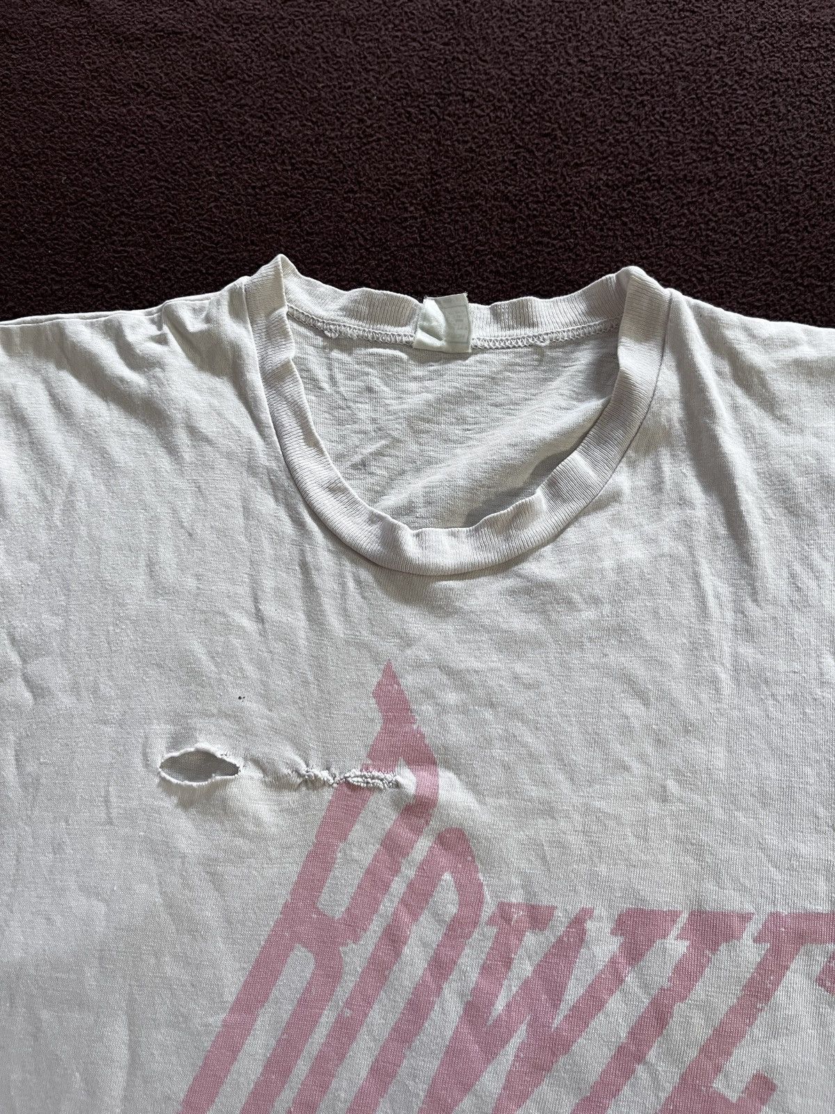 Band Tees Vintage David Bowie 1983 Trash Size US L / EU 52-54 / 3 - 4 Thumbnail
