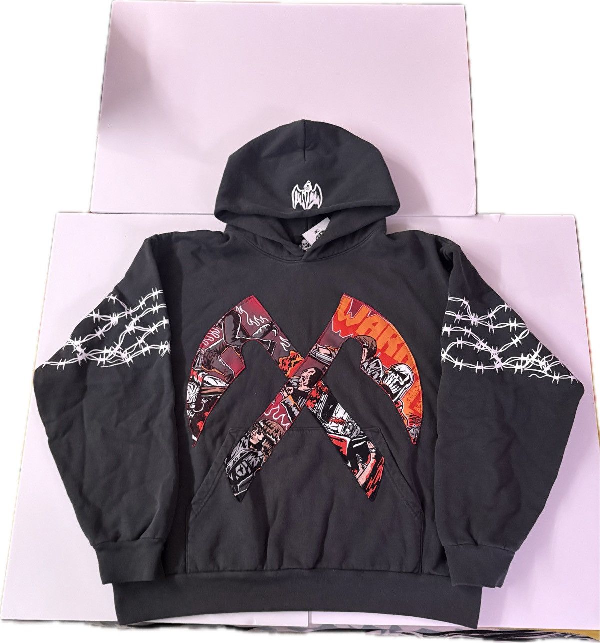 Warren Lotas Warren Lotas “Crossed Scythe” Movie Drop Pullover (29/30) Size US XXL / EU 58 / 5 - 2 Thumbnail
