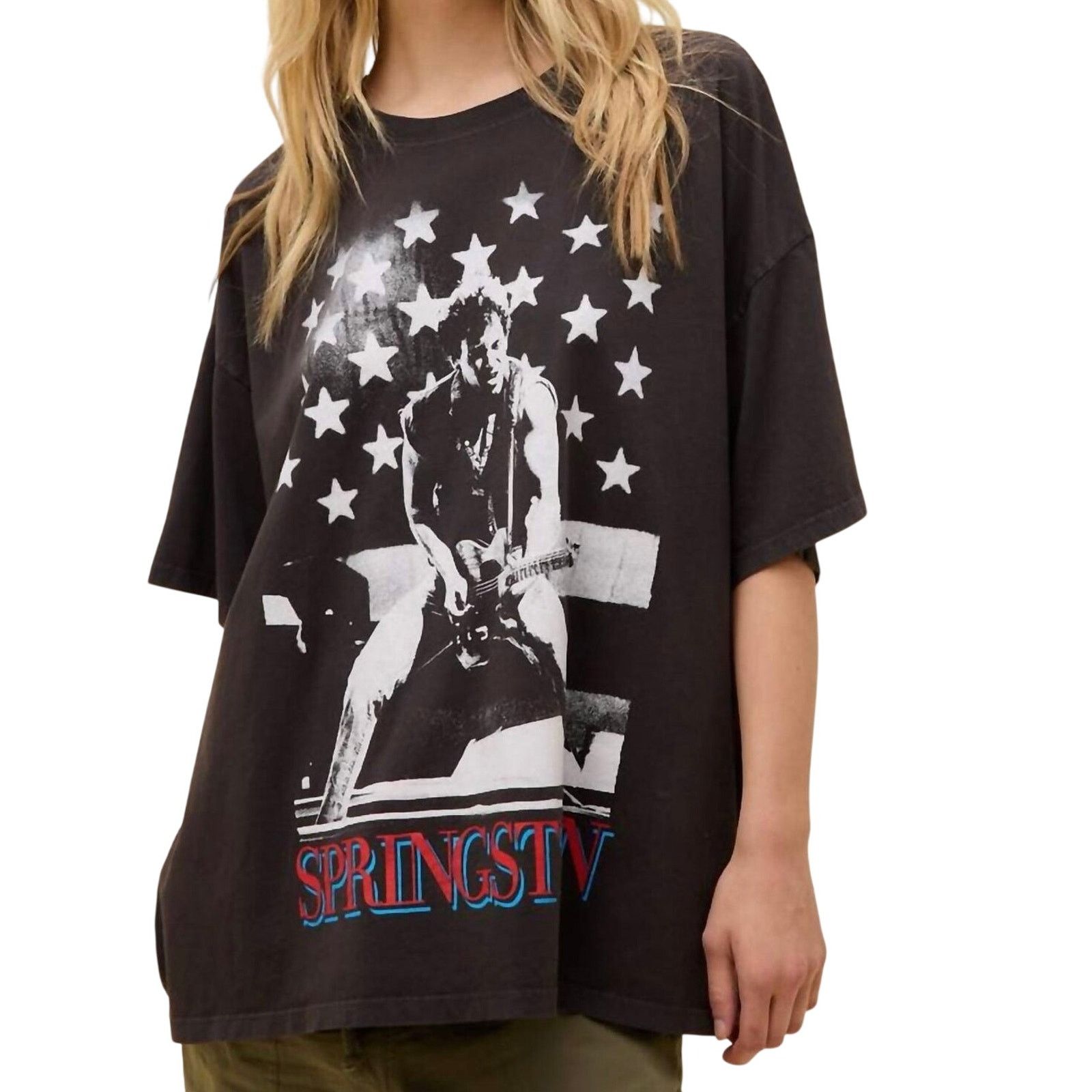 Daydreamer DAYDREAMER Bruce Springsteen Rockin America Tee Size XS New Size XS / US 0-2 / IT 36-38 - 3 Thumbnail