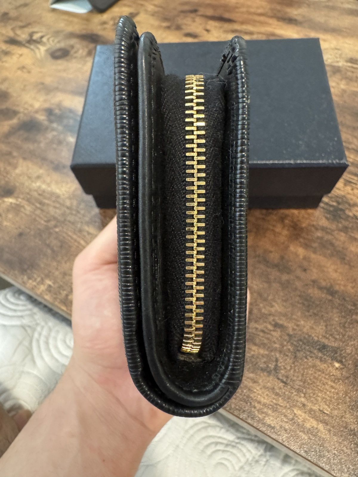 Prada prada vitello move leather 1ml225 bifold wallet black Size ONE SIZE - 3 Thumbnail