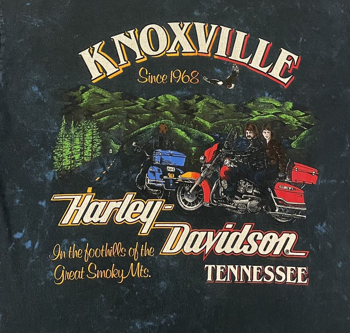 Harley Davidson × Vintage Vintage 1989 Harley Davidson Knoxville TN Shirt Mens Large Size US L / EU 52-54 / 3 - 6 Thumbnail