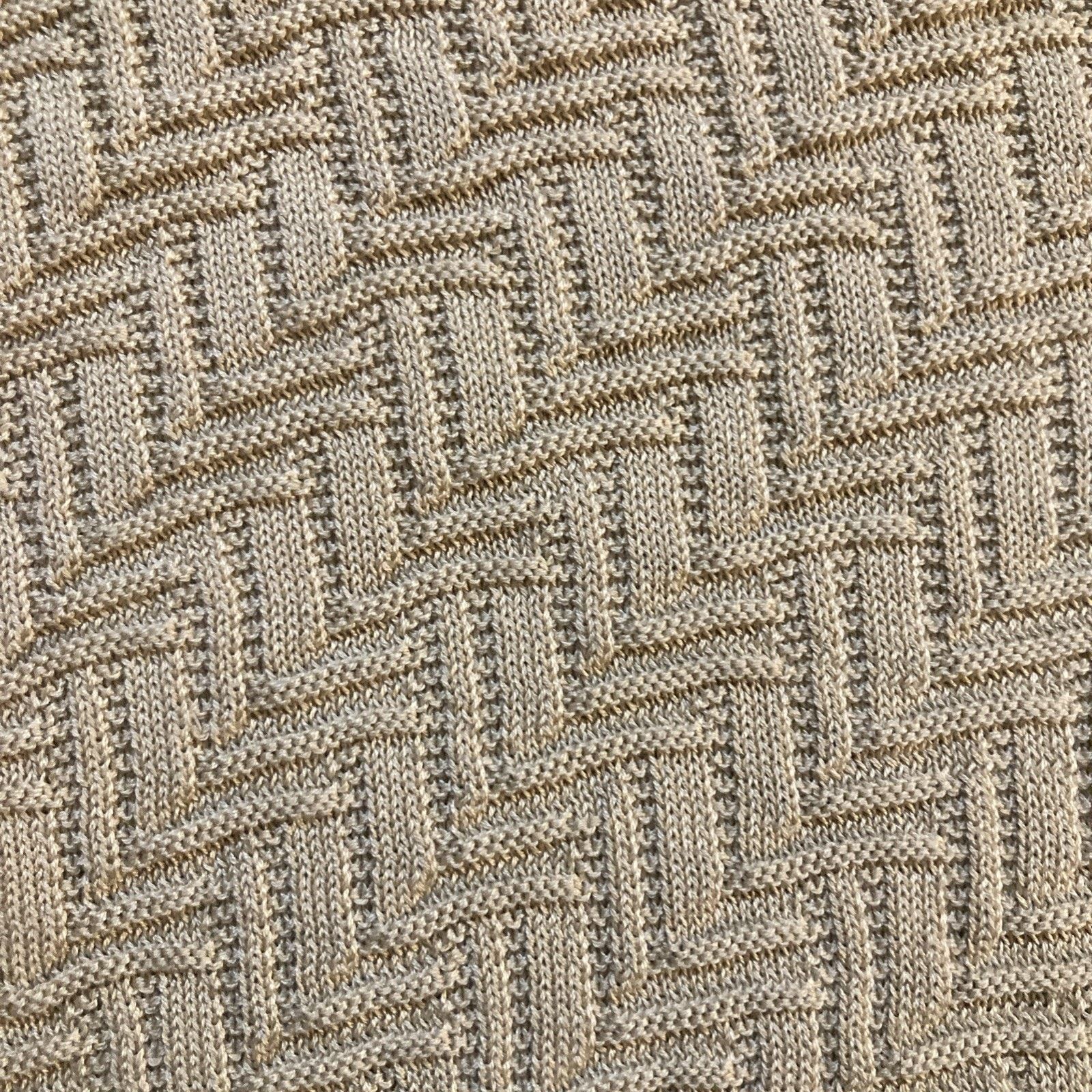 Other Sette Ponti Men's M Beige 100% Cotton Sweater Vest Old Money Size US M / EU 48-50 / 2 - 3 Thumbnail