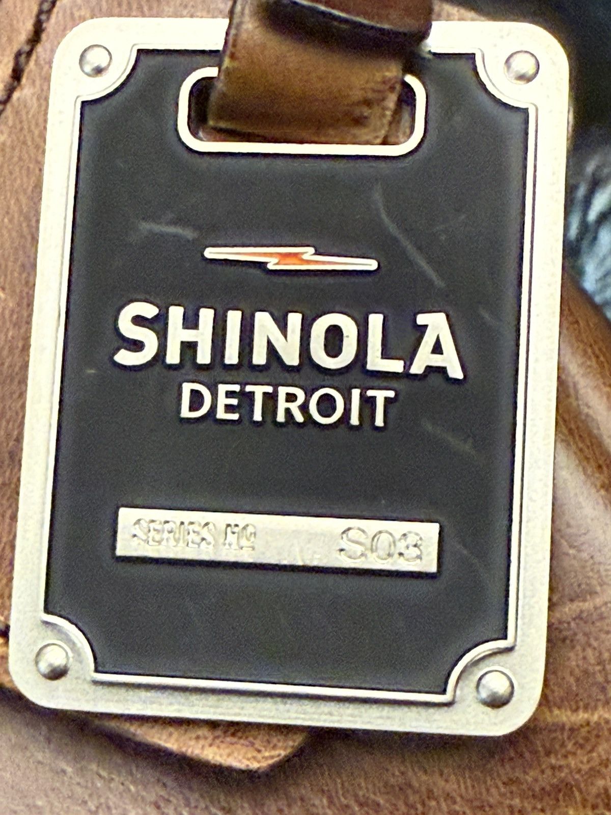Shinola Mens Leather Laptop Case Size ONE SIZE - 14 Thumbnail
