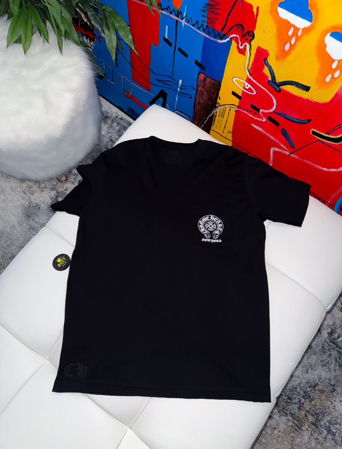 Chrome Hearts Chrome heart logo t shirt Size US L / EU 52-54 / 3 - 2 Thumbnail