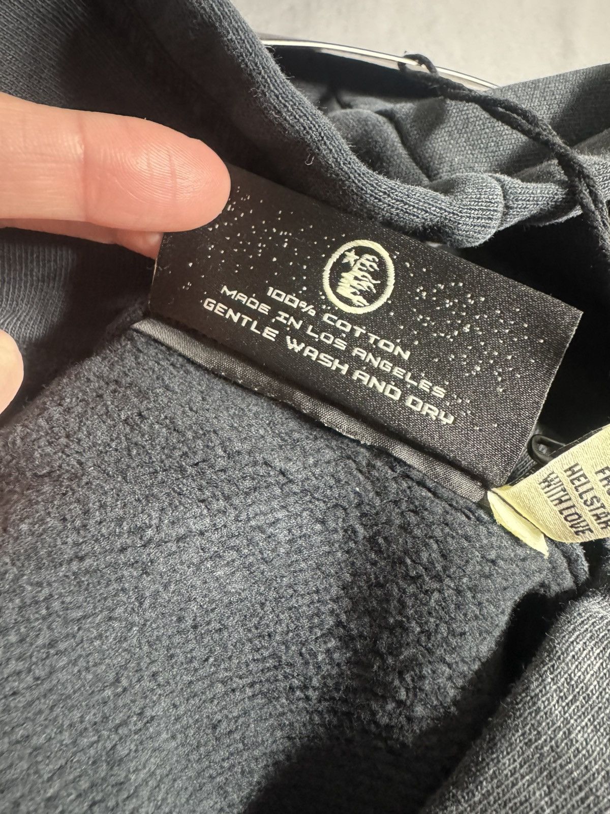 HELLSTAR Smoke Black Uniform Hoodie - Size Small - 100% AUTHENTIC Size US S / EU 44-46 / 1 - 9 Thumbnail