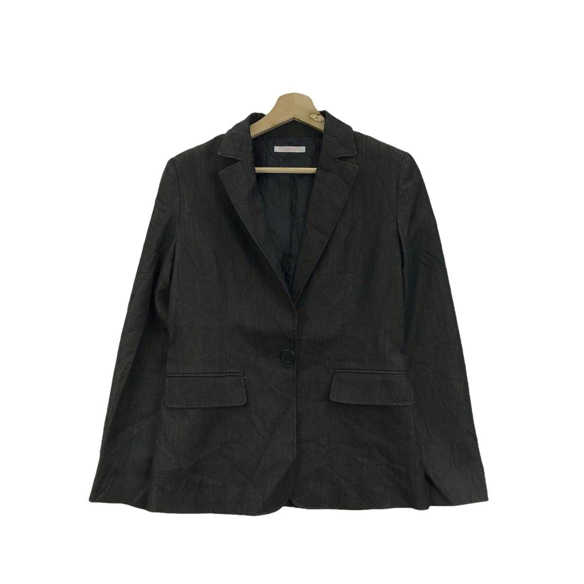 Vtg ELLE PARIS PLANETE 1 Button Blazer Sport Coat Suit