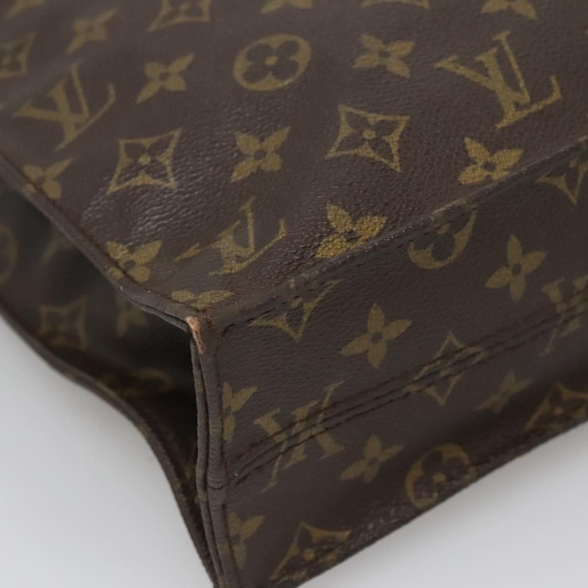 Louis Vuitton LOUIS VUITTON Monogram Sac Plat Hand Bag M51140 Size ONE SIZE - 11 Thumbnail