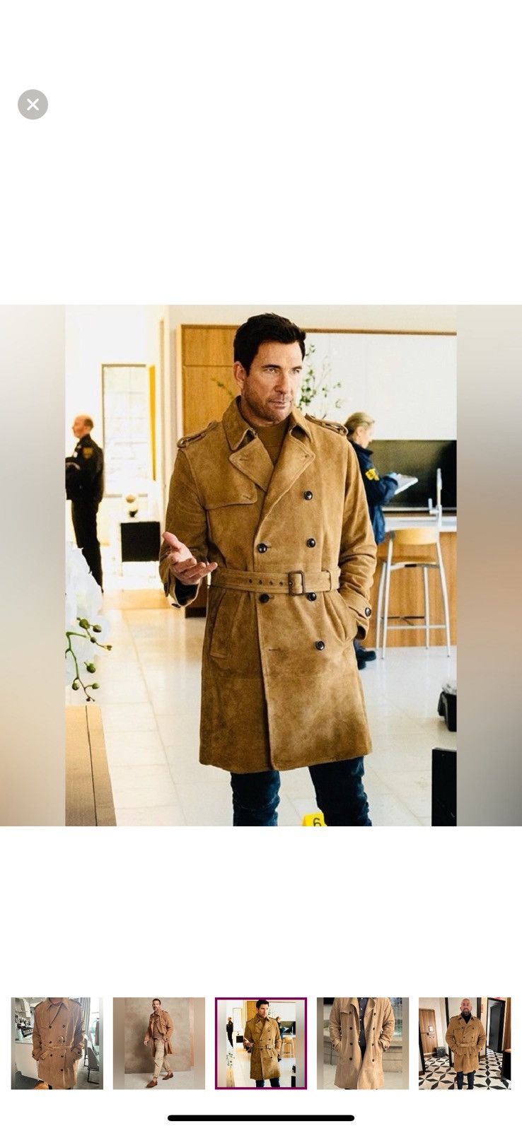 Banana Republic Banana Republic Heritage Suede Trench Size US XL / EU 56 / 4 - 3 Thumbnail