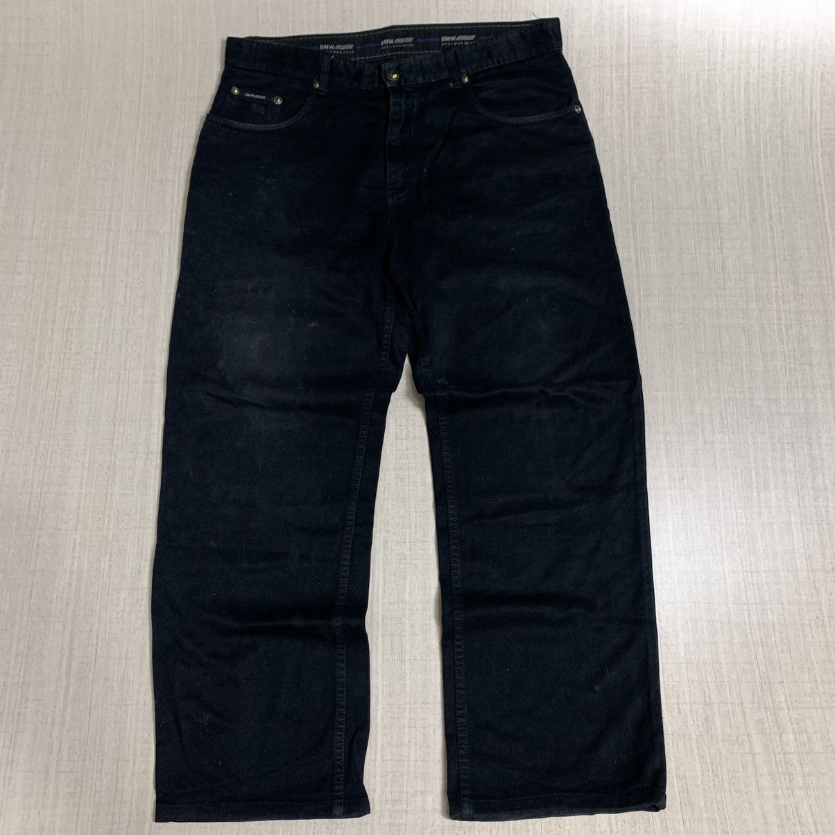 Japanese Brand 2000s Bmw baggy denim pants Size US 30 / EU 46 - 3 Thumbnail