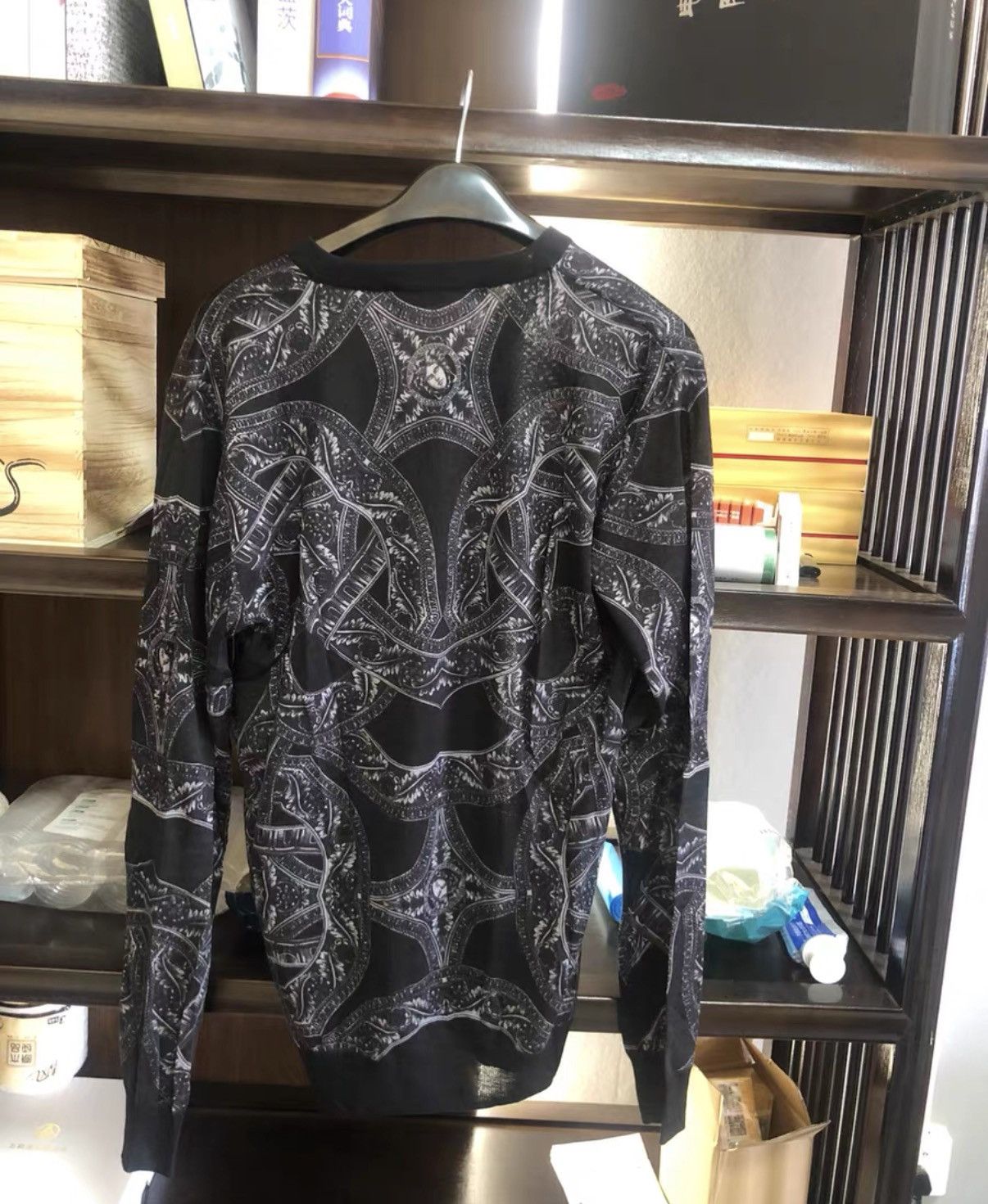 Versace Versace silk-blend wool sweater Size US M / EU 48-50 / 2 - 2 Thumbnail