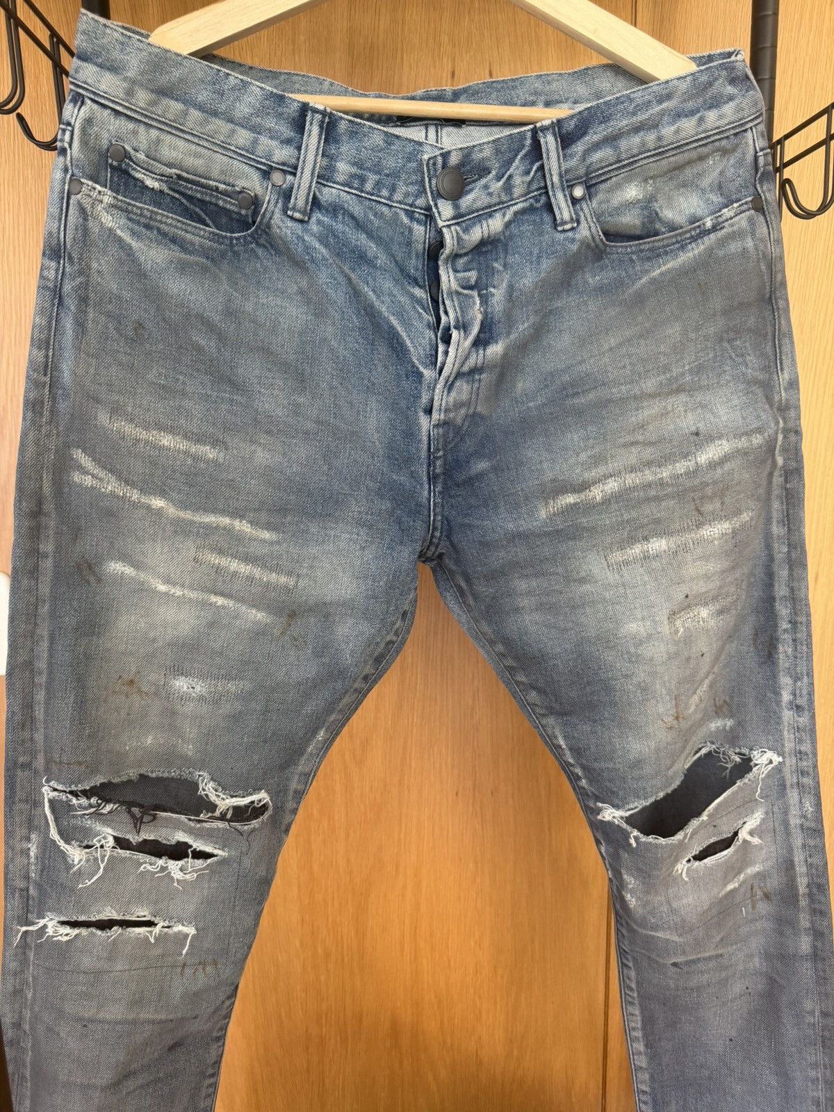 John Elliott John elliott cast 2 HANOI denim - size 32 Size US 34 / EU 50 - 3 Thumbnail