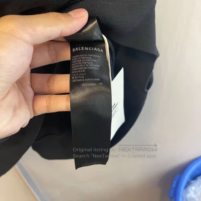 Balenciaga Balenciaga Dual Portrait Multinational Flag Logo Printed H Size US XS / EU 42 / 0 - 4 Thumbnail