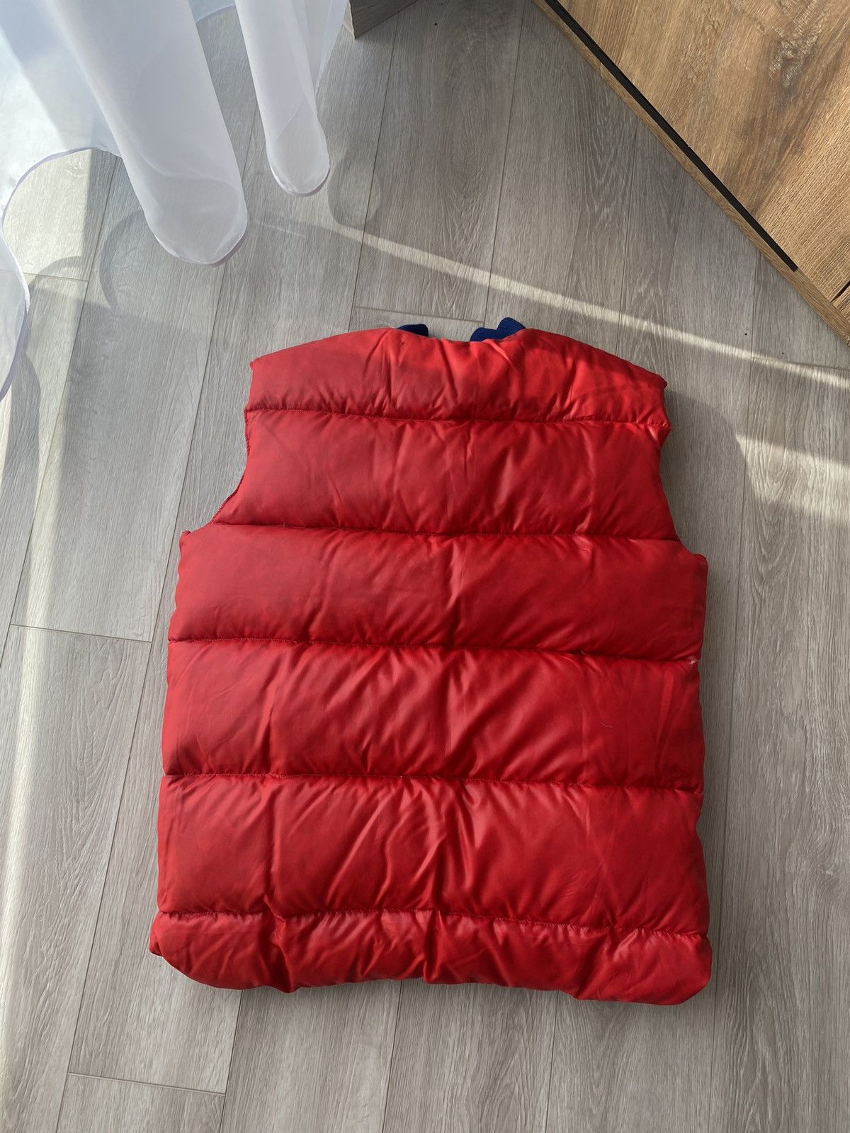 Vintage Vintage Down Puffer Vest Reversible 80s Big Country Size US L / EU 52-54 / 3 - 9 Thumbnail