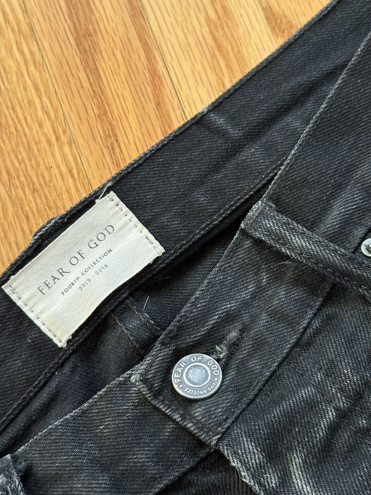 Fear of God Fear of god fourth collection distressed jeans Size US 31 - 4 Thumbnail