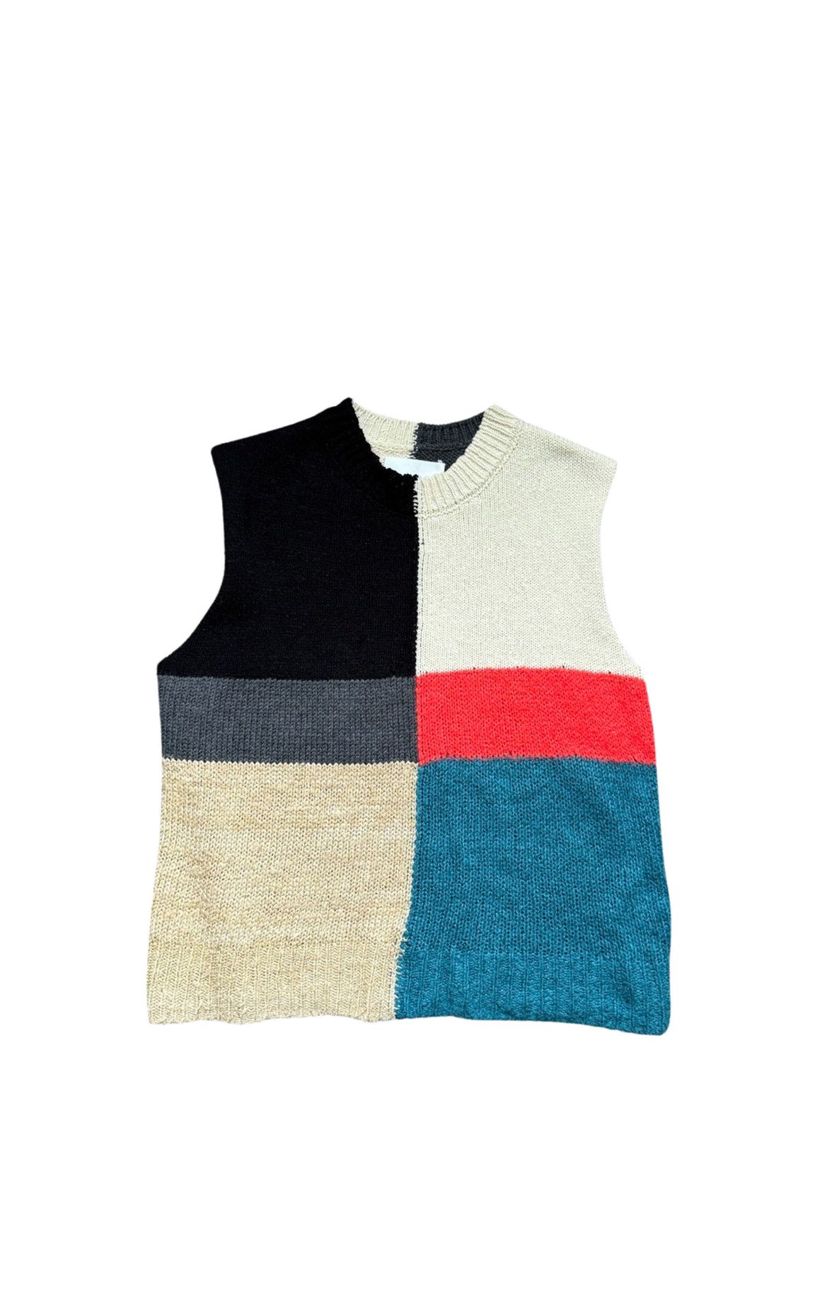 Jil Sander SS22 Knit Multicolor Sweater Vest. Size US M / EU 48-50 / 2 - 1 Thumbnail