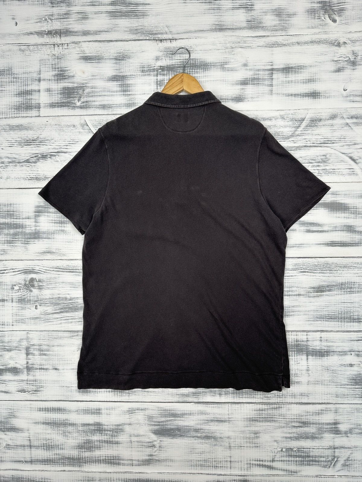 C.P. Company C.P. COMPANY Faded Basic Pockets Polo Shirt XXL Slim Fit Size US XXL / EU 58 / 5 - 2 Thumbnail