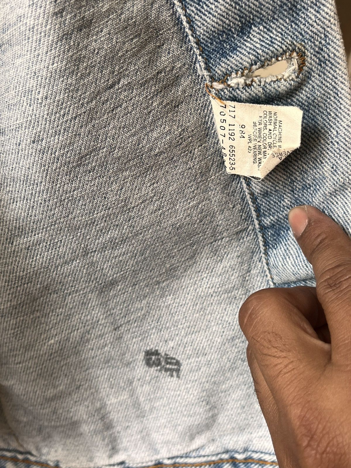 Levi's Vintage Clothing Vintage Levis 80’s 70507 Trucker Jacket Size US L / EU 52-54 / 3 - 11 Thumbnail