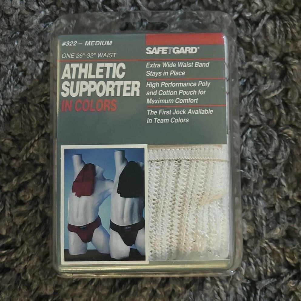 Other Vintage SafeTGard Athletic Supporter Jockstrap M 26"-32" USA Size US M / EU 48-50 / 2 - 1 Thumbnail