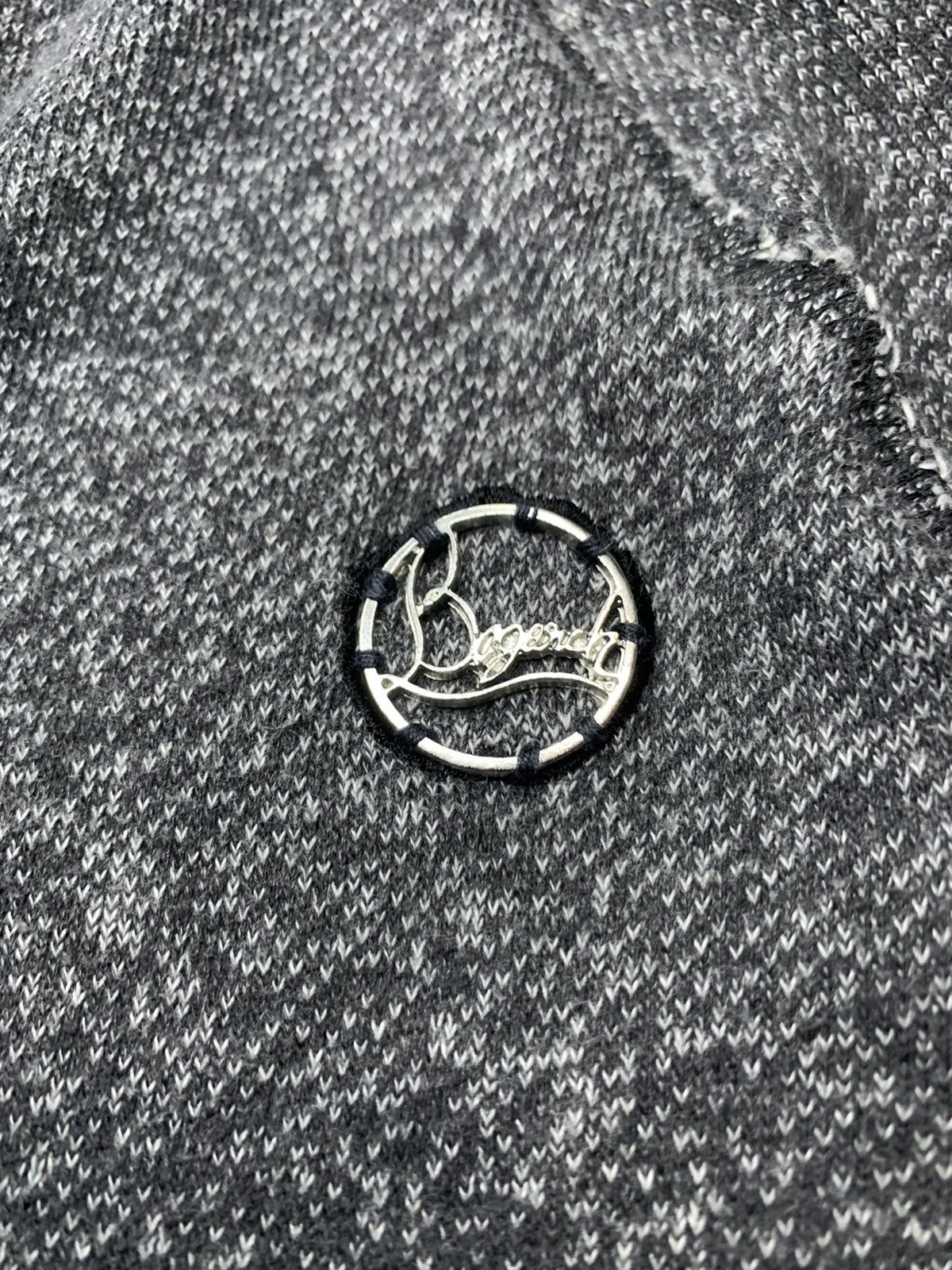 If Six Was Nine × Japanese Brand × Le Grande Bleu (L.G.B.) 2000s Bagarch distressed slim zip hoodie ifsixwasnine lgb Size US M / EU 48-50 / 2 - 10 Thumbnail