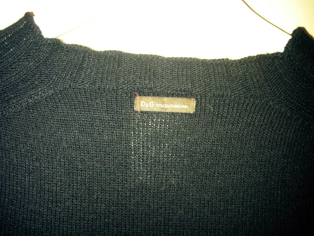 Dolce & Gabbana wool Black knit - size 48 Size US M / EU 48-50 / 2 - 11 Thumbnail