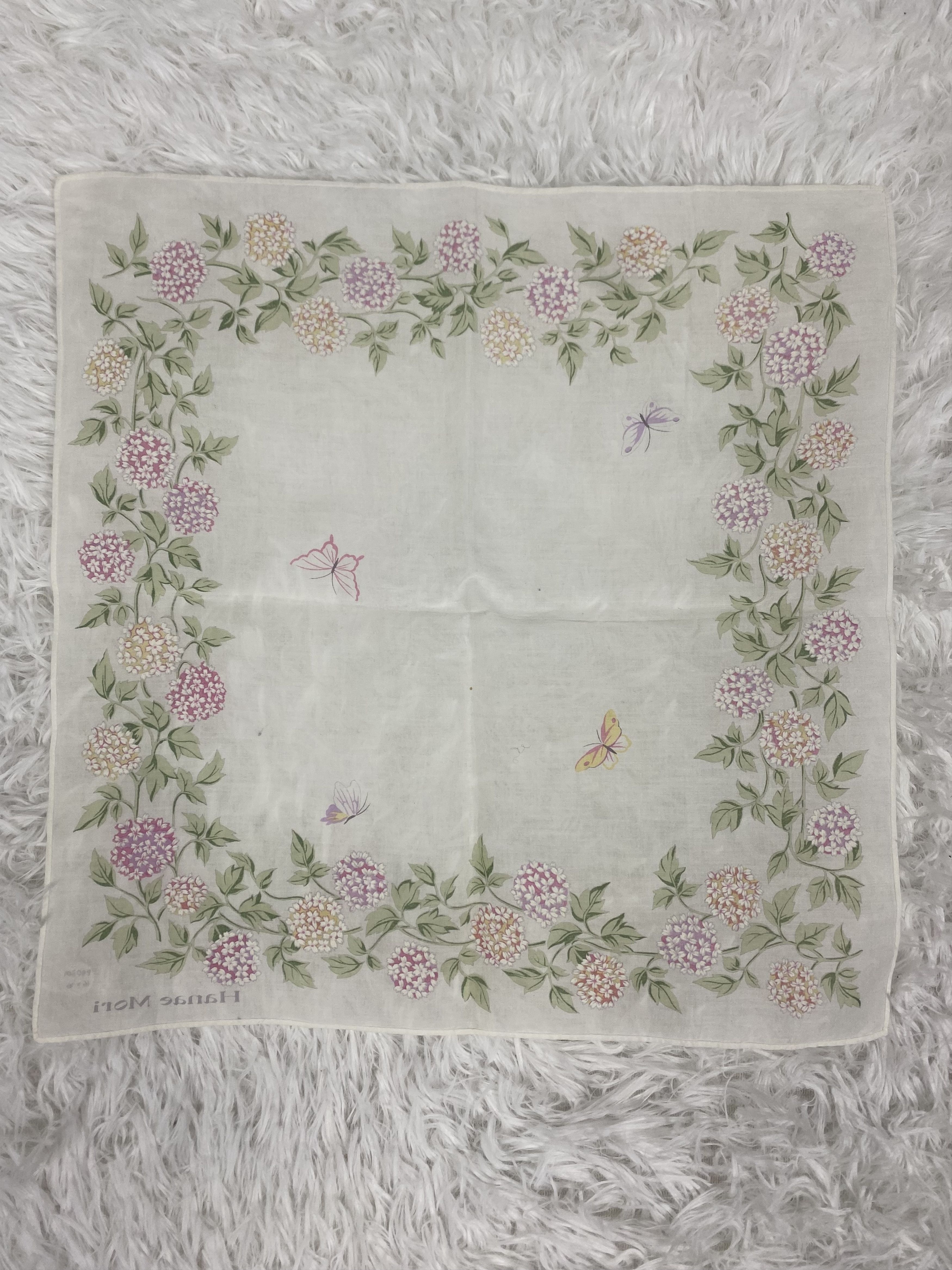 Hanae Mori Vintage Hanae Mori Handkerchief Neckerchief PH0301 Size ONE SIZE - 4 Thumbnail