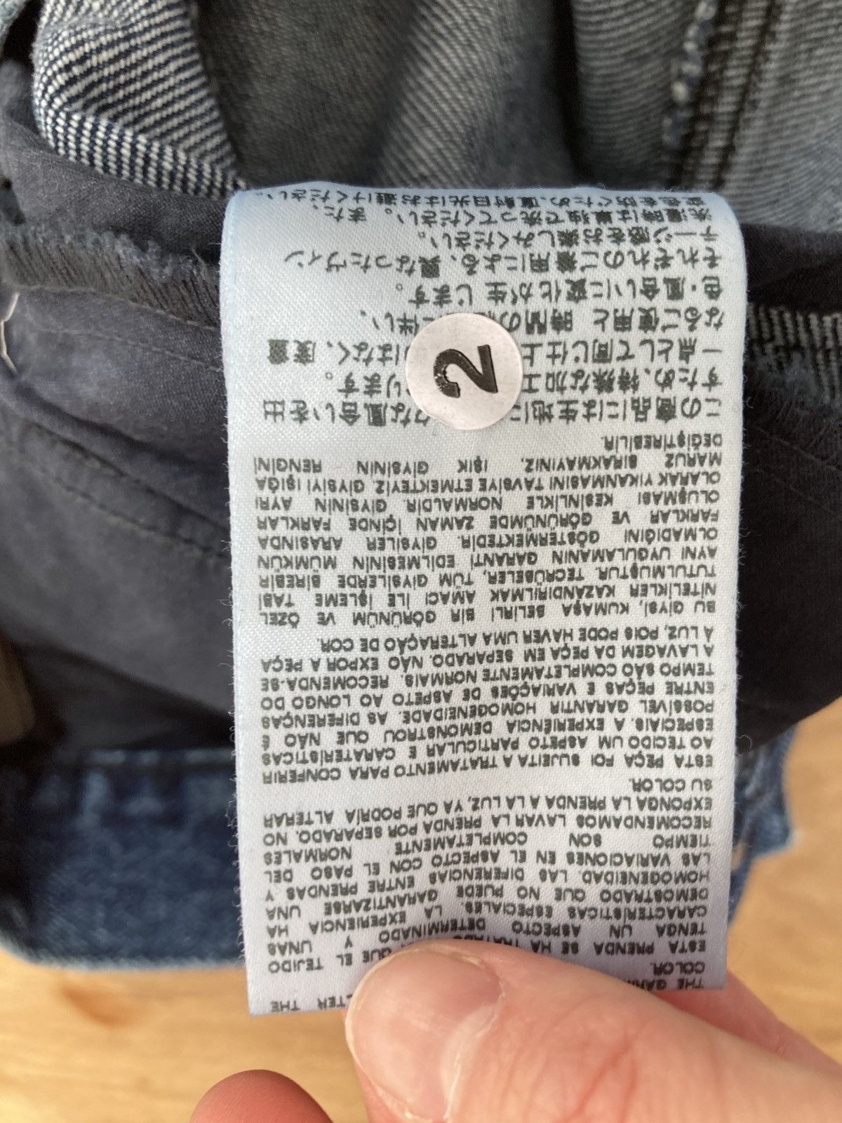 Anonymous Club Diesel red tag blue Shayne Oliver Editon embedded belt jeans Size US 26 / EU 42 - 15 Thumbnail
