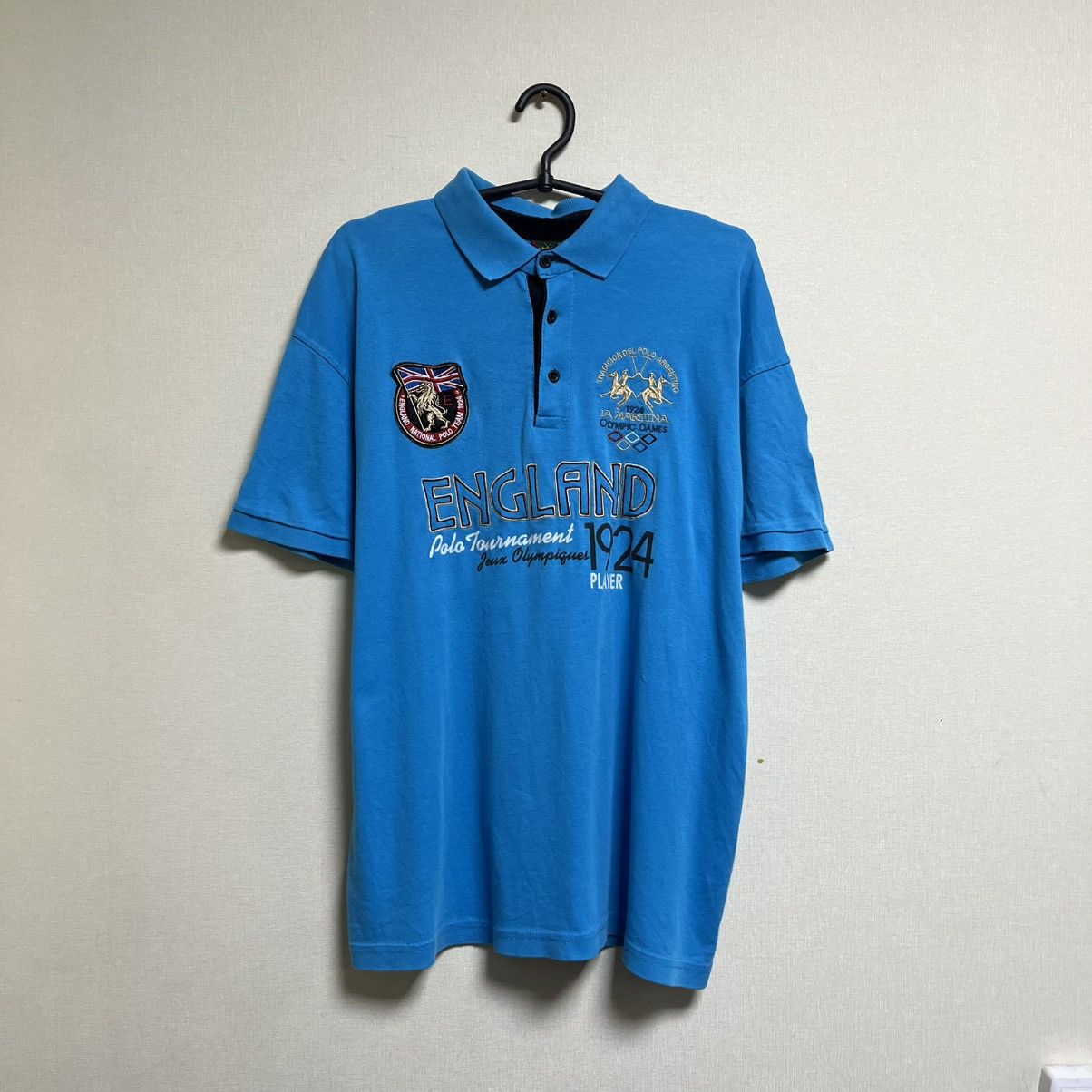 La Martina Vintage Y2K LA MARTINA Polo T-shirt Size US XL / EU 56 / 4 - 1 Thumbnail