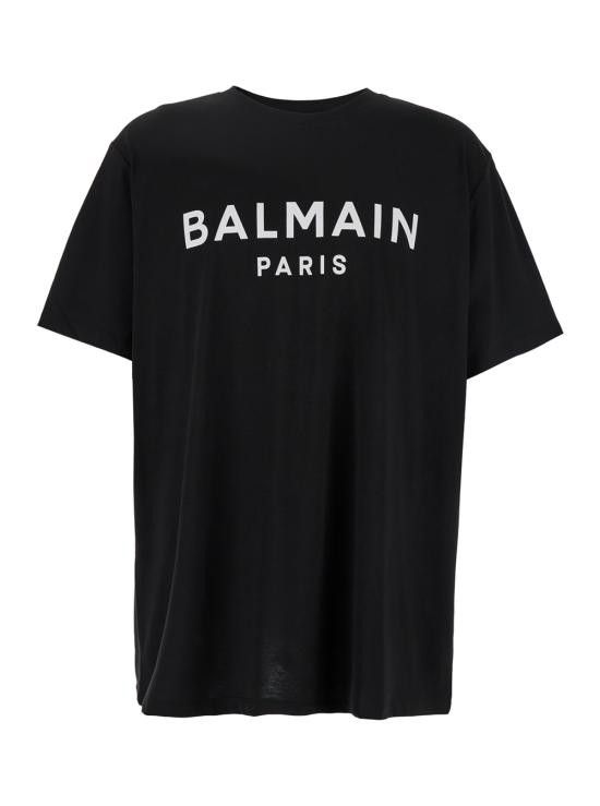 BALMAIN Men Tops EH1EG010BB73EAB Black