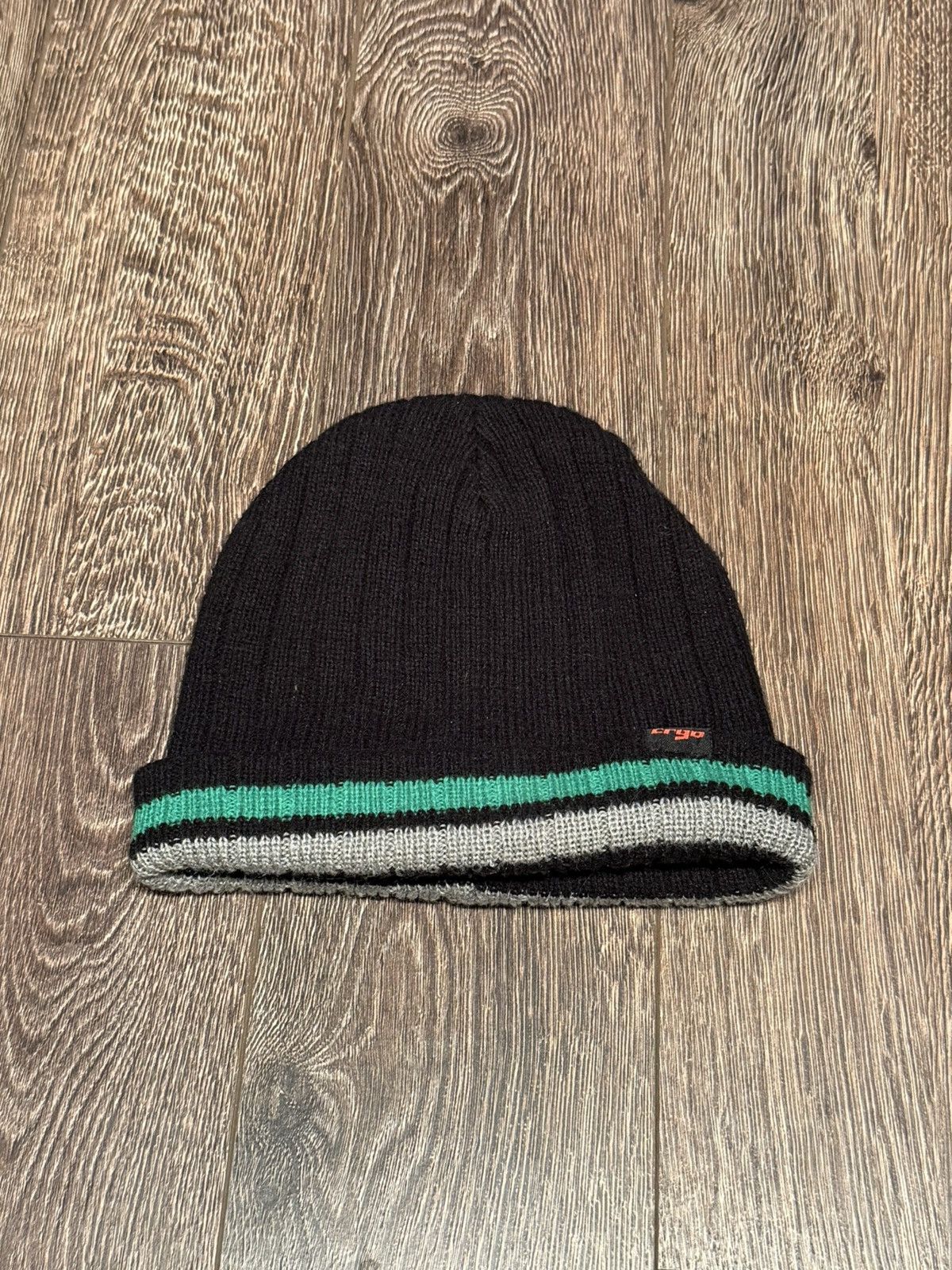 Designer × Vintage Black Beanie by Cryo Size ONE SIZE - 1 Thumbnail