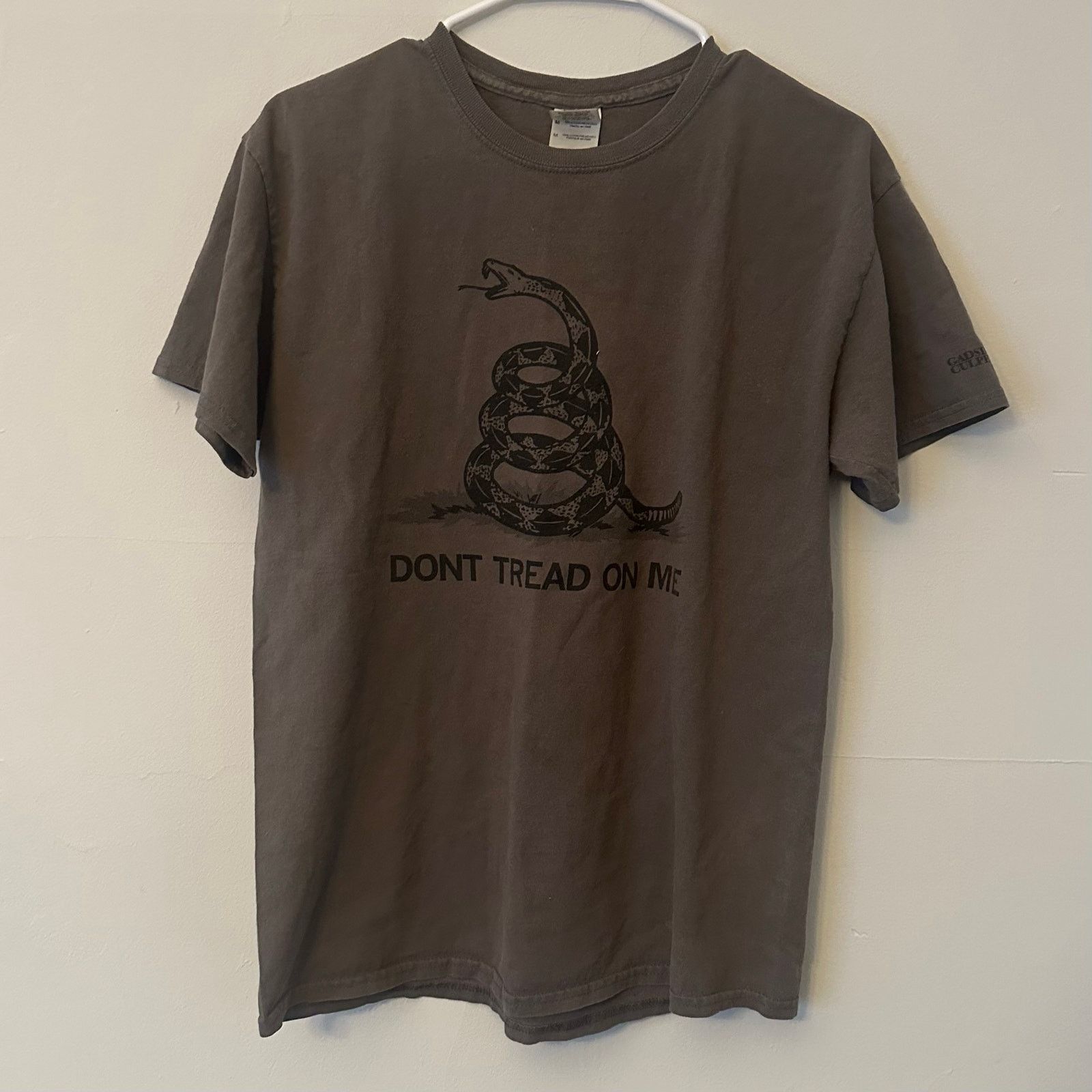 Gildan Dont tread on me brown tee Size US M / EU 48-50 / 2 - 1 Thumbnail