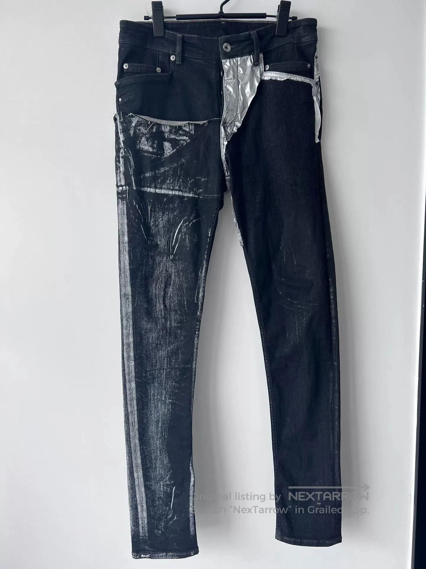 Rick Owens Drkshdw rick owens drkshdw patchwork denim pants. Size US 32 / EU 48 - 1 Thumbnail