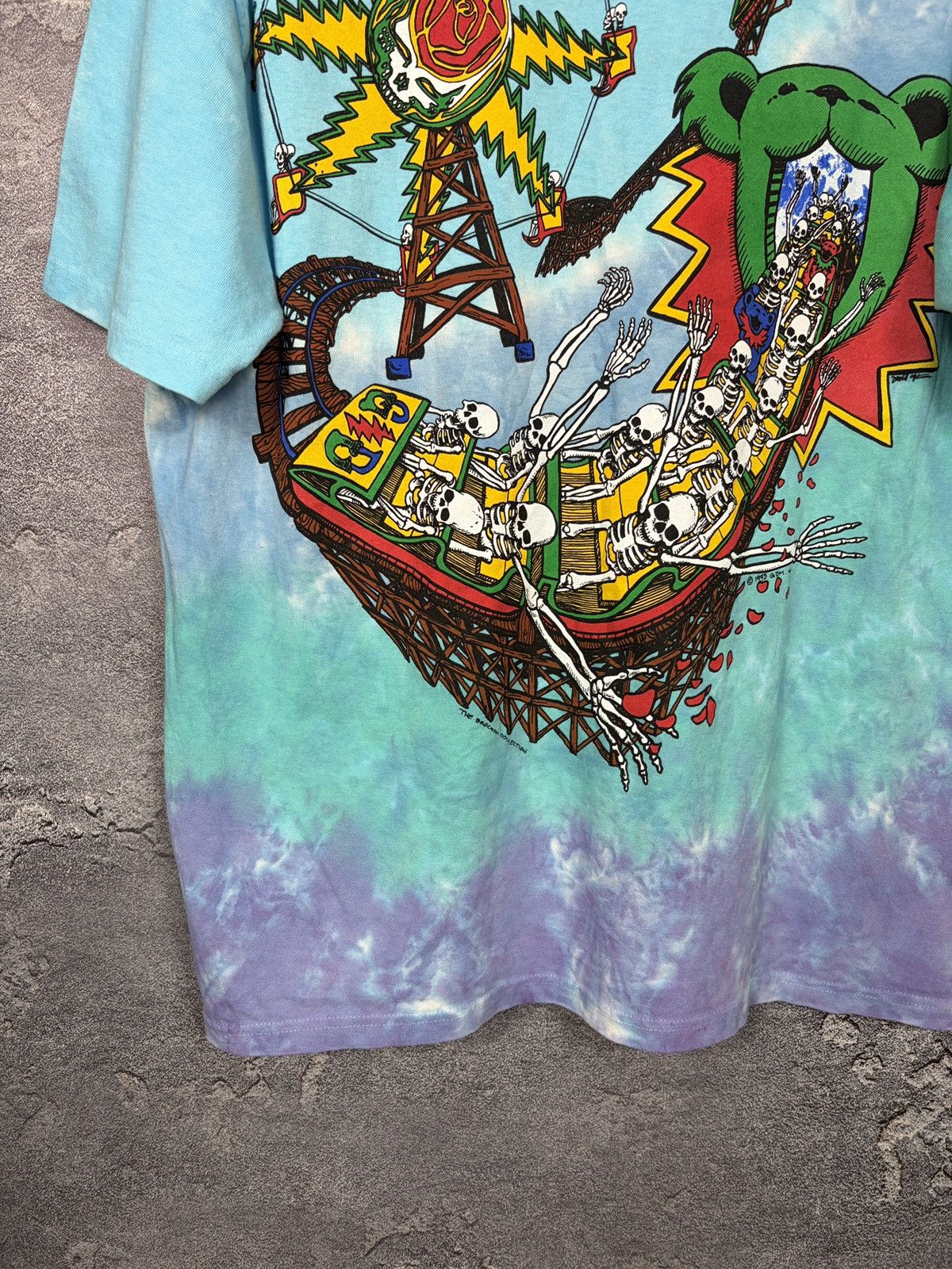 Liquid Blue Vintage Liquid Blue Grateful Dead Tie Dye T-shirt Size Xl Size US XL / EU 56 / 4 - 15 Thumbnail