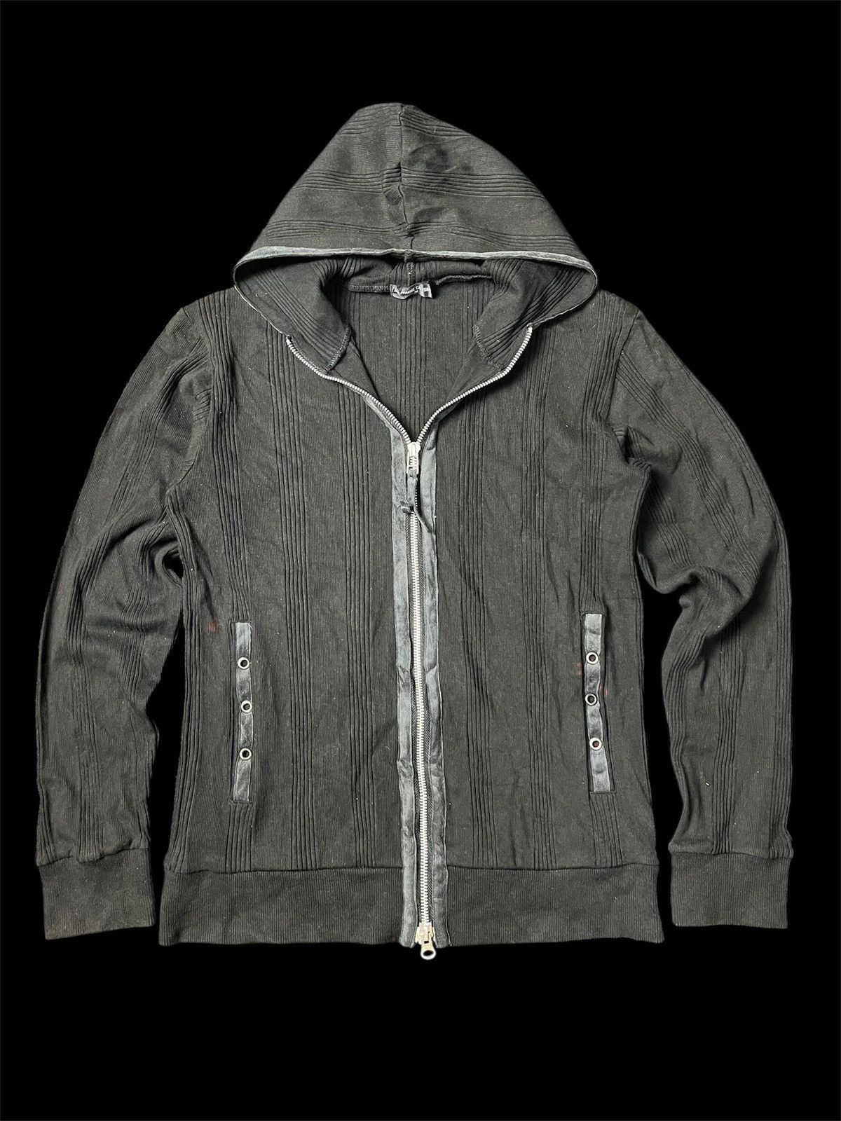 If Six Was Nine × Japanese Brand × Le Grande Bleu (L.G.B.) Japanese Black ziphood Comme Ca Ism Punk style Size US S / EU 44-46 / 1 - 1 Thumbnail