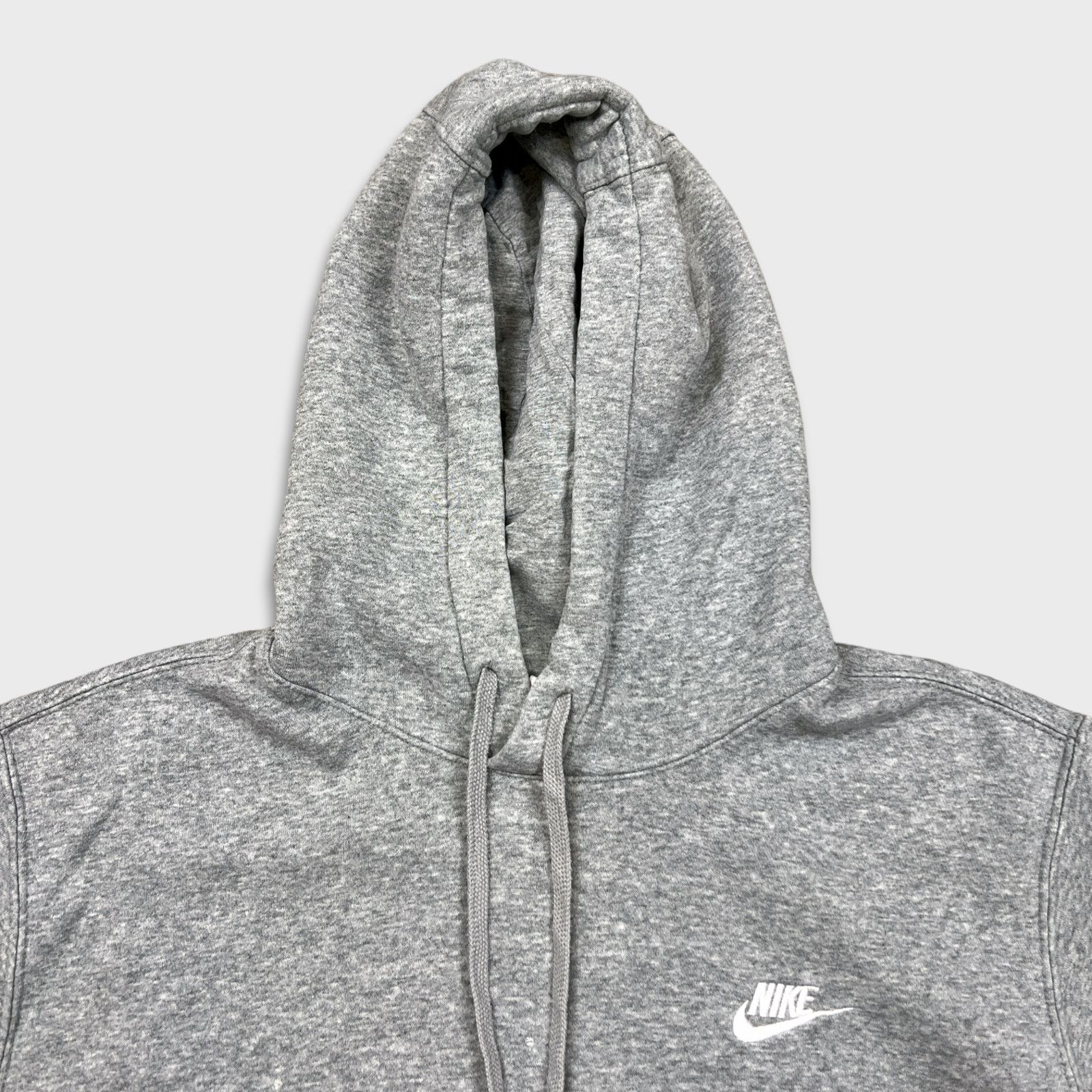Nike × Vintage Nike Sportswear Hoodie Large Swoosh Pullover Hood Sweatshirt Size US L / EU 52-54 / 3 - 2 Thumbnail