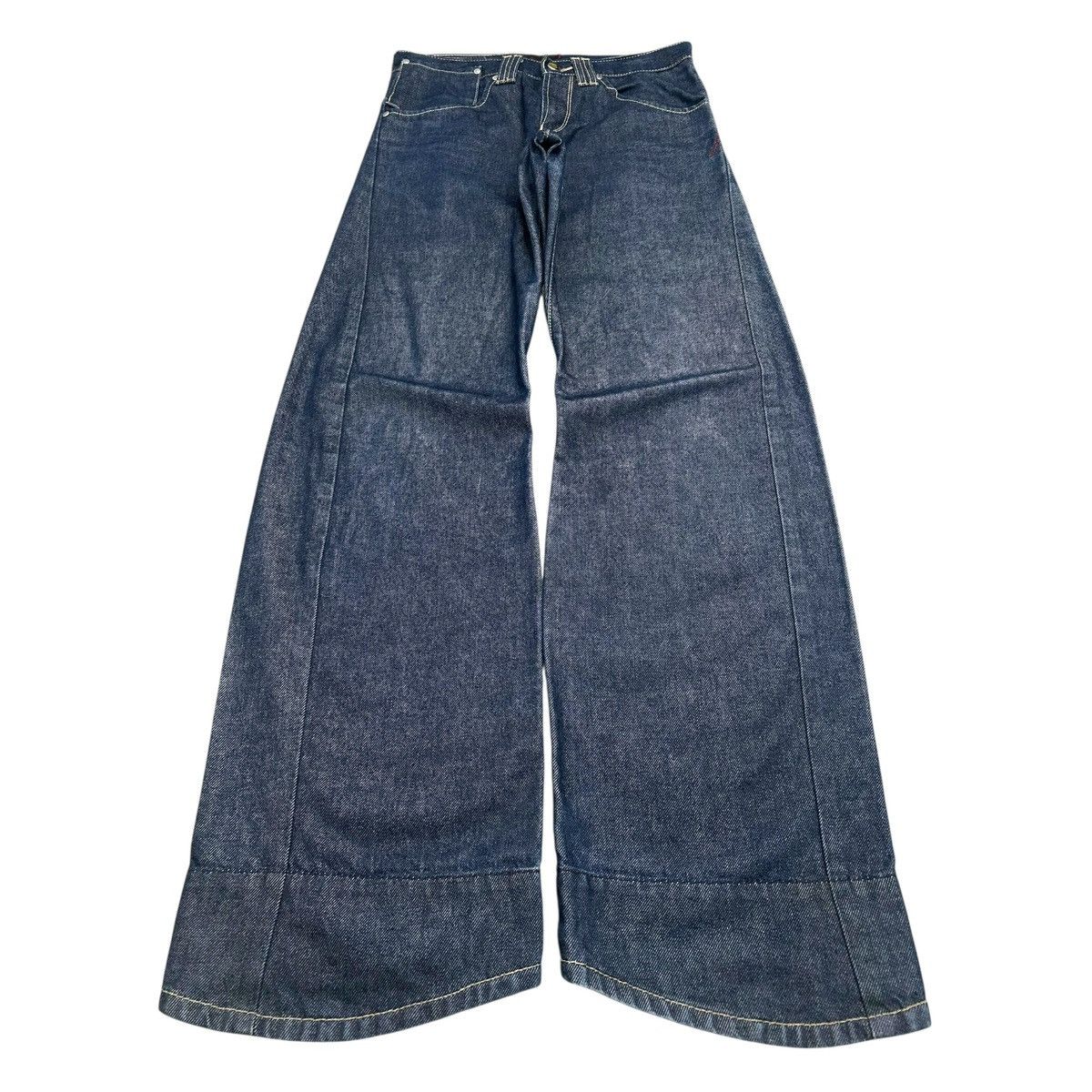 Levi's Y2k Levis Engineered Baggy Jeans Indigo Size US 29 - 2 Thumbnail