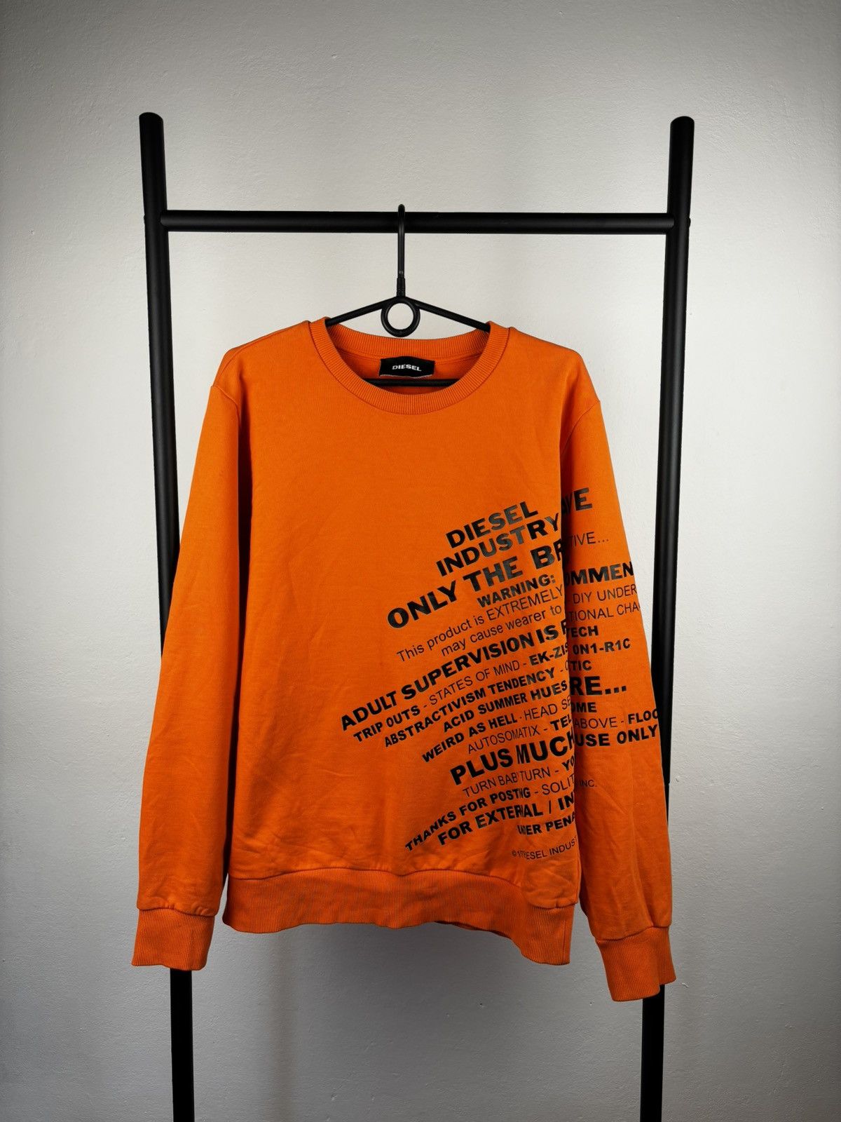 Diesel Diesel big logo casual sweatshirt size M Size US M / EU 48-50 / 2 - 1 Thumbnail