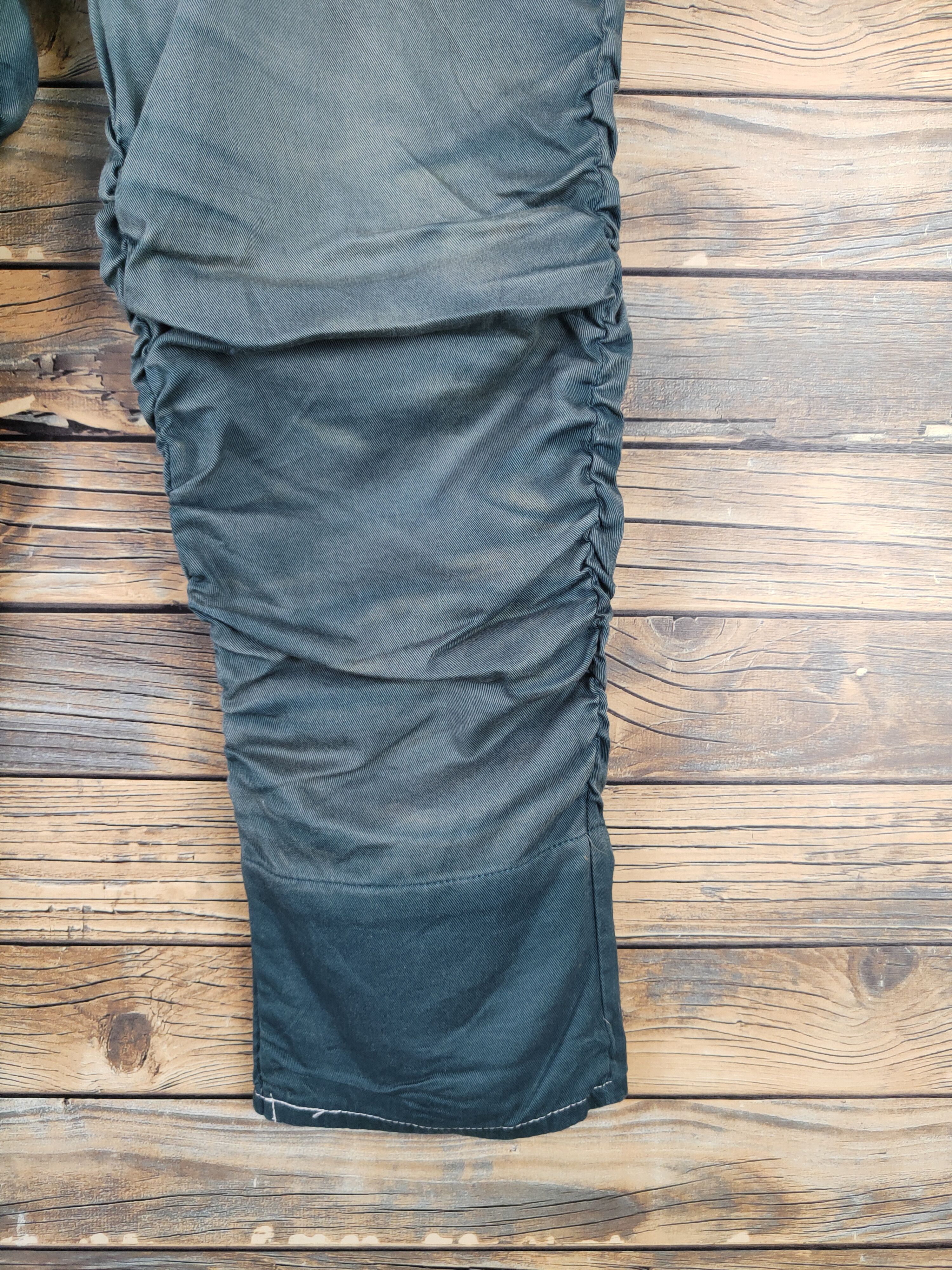 Japanese Brand Japan double waist Faded Multipocket Casual Pants #W1784 Size US 29 - 6 Thumbnail