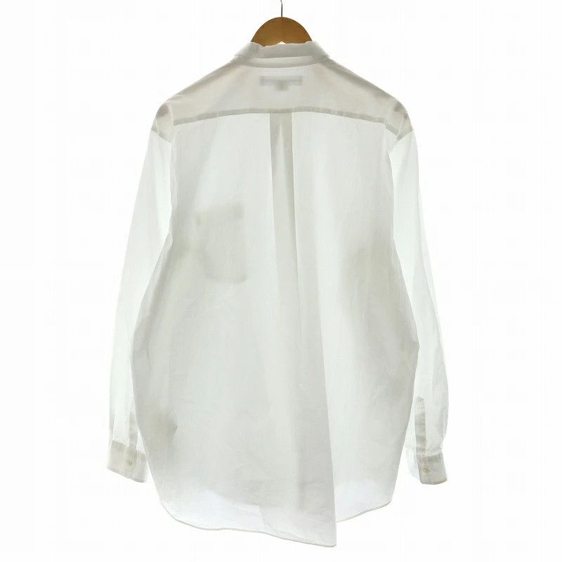 Comme des Garcons SHIRT Shirt Cotton poplin regular collar shirt long sleeves White Size US XL / EU 56 / 4 - 2 Thumbnail