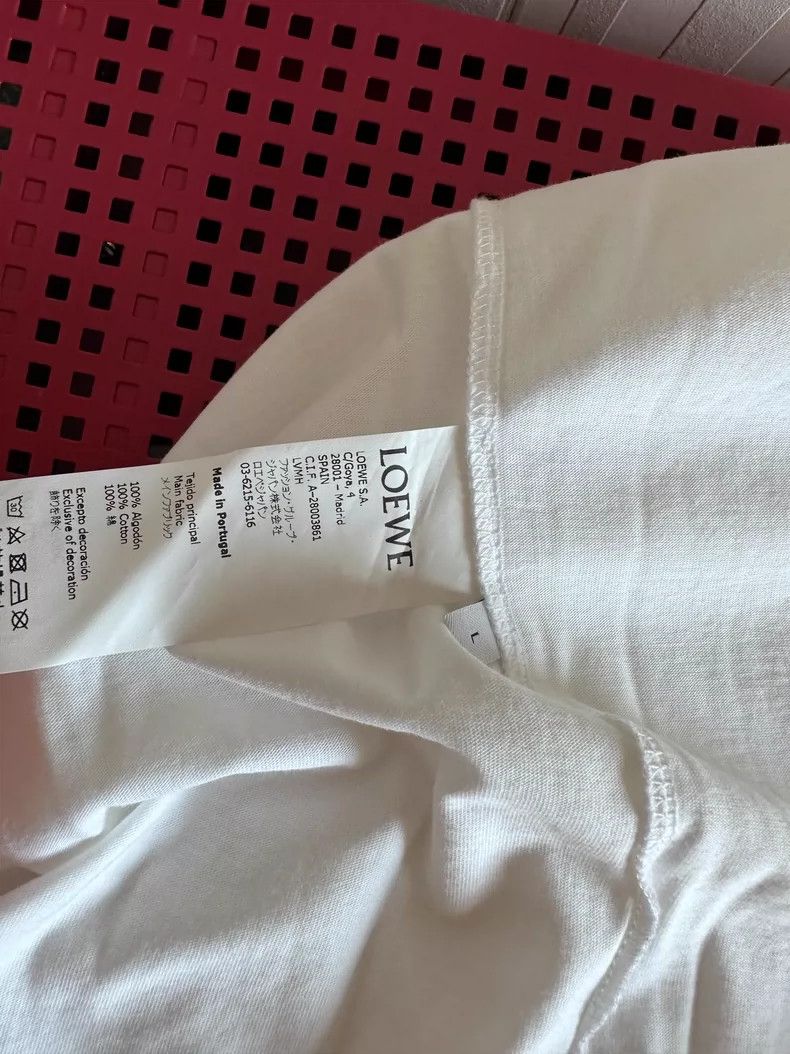 Loewe LOEWE Logo T-shirt Size L / US 10 / IT 46 - 5 Thumbnail