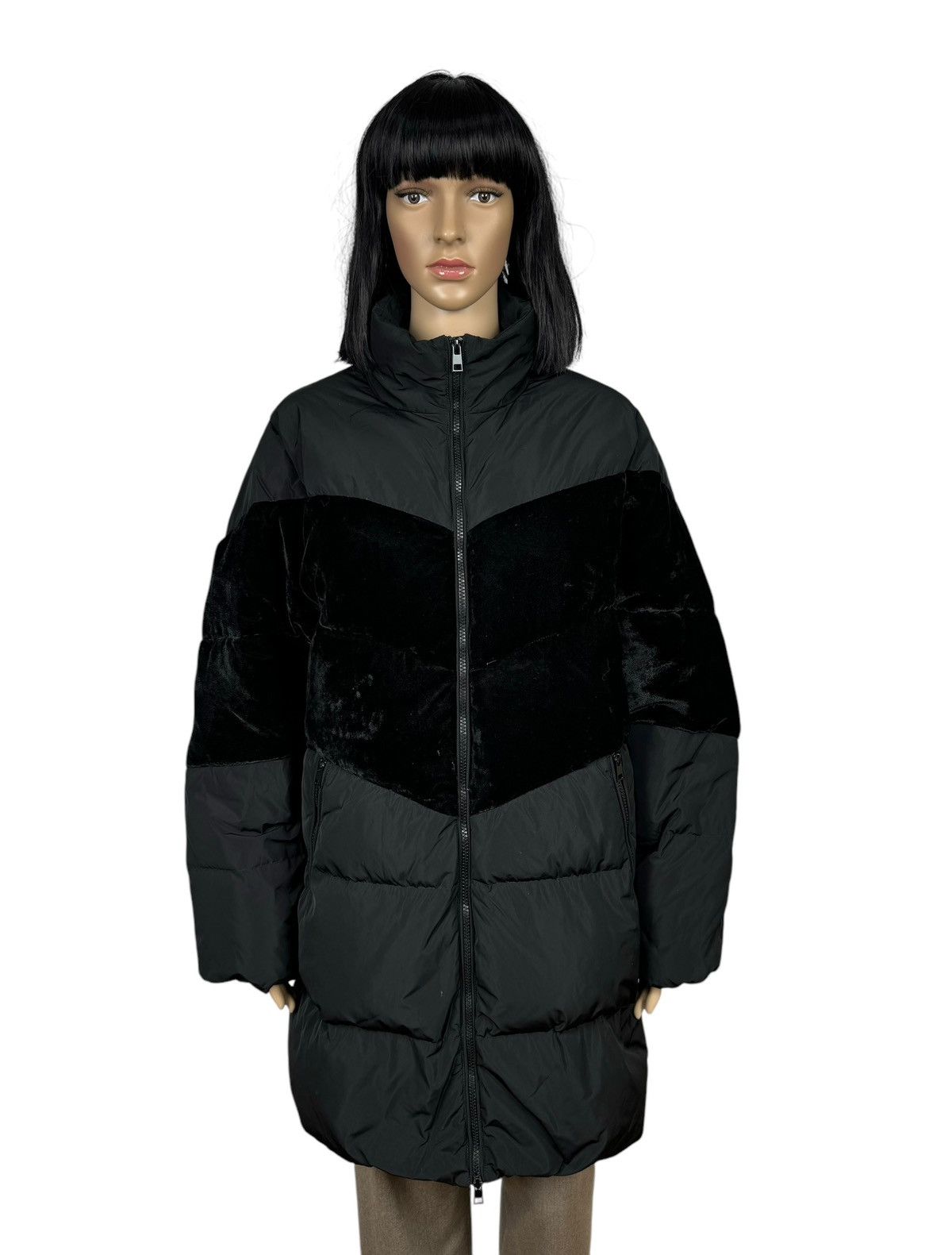 Twinset Milano Down Jacket Nylon-Volour size IT48