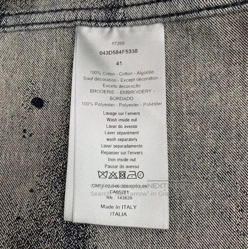 Other Dior Navy Cotton Long Sleeve Shirt . Size US M / EU 48-50 / 2 - 7 Thumbnail