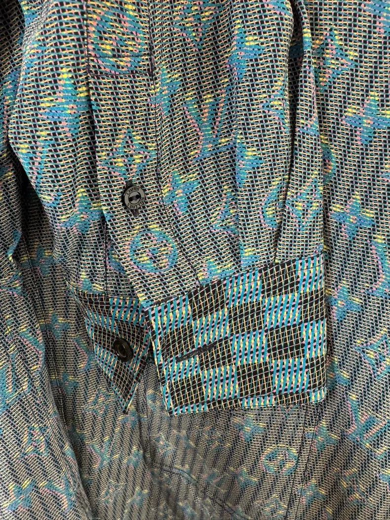 Louis Vuitton Louis Vuitton Old flower printed silk shirt Size S / US 4 / IT 40 - 6 Thumbnail