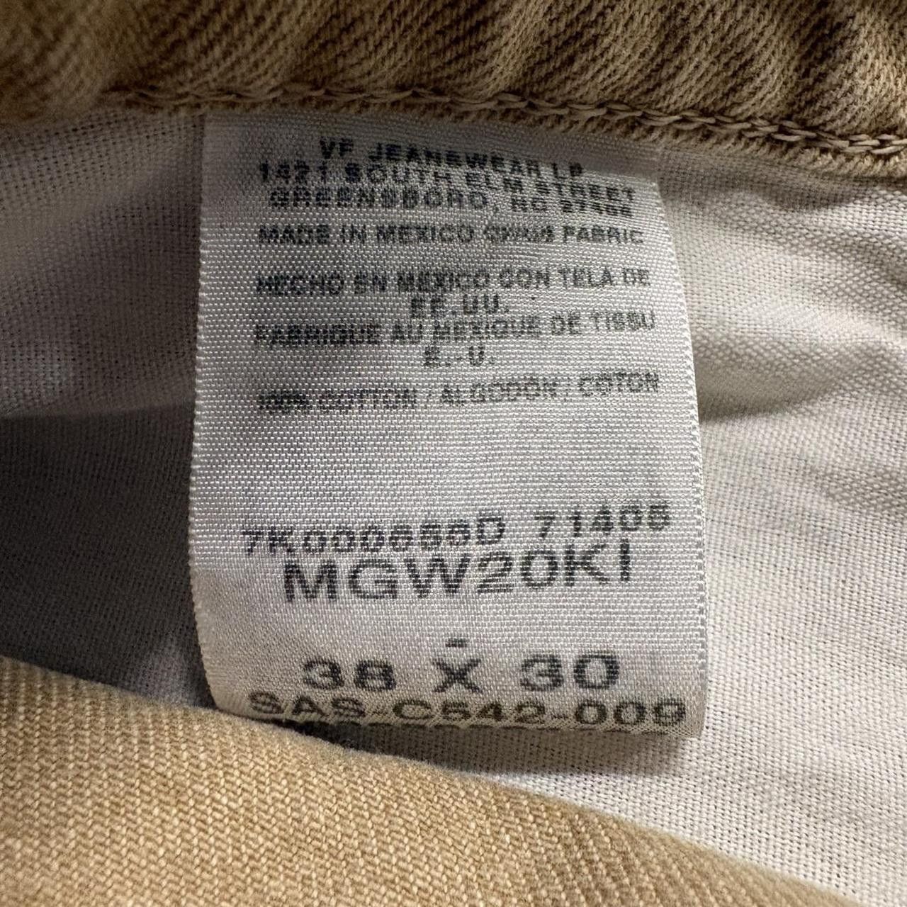 Vintage Crazy Vintage Y2K/2000s Baggy Khaki Tan Regular Fit Pants! Size US 38 / EU 54 - 8 Thumbnail