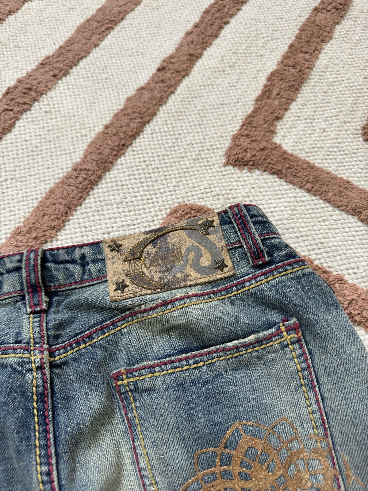 Roberto Cavalli 🪙 VINTAGE ROBERTO CAVALLI 2000s COIN BRIDGES SHORTS Size 24" / US 00 / IT 34 - 9 Thumbnail