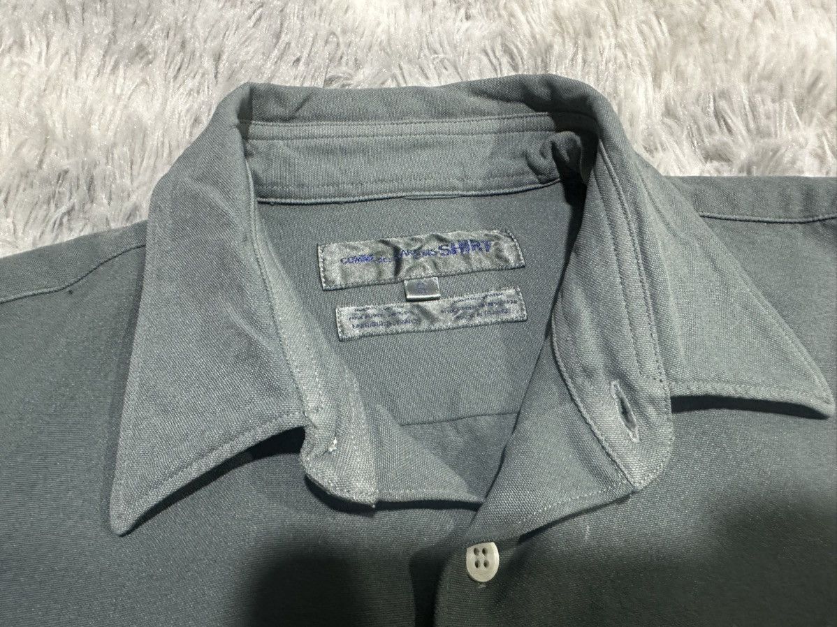 Comme des Garcons SHIRT 🔥Comme Des Garcons Shirt Striped Sleeves Poly Shir Size US S / EU 44-46 / 1 - 5 Thumbnail