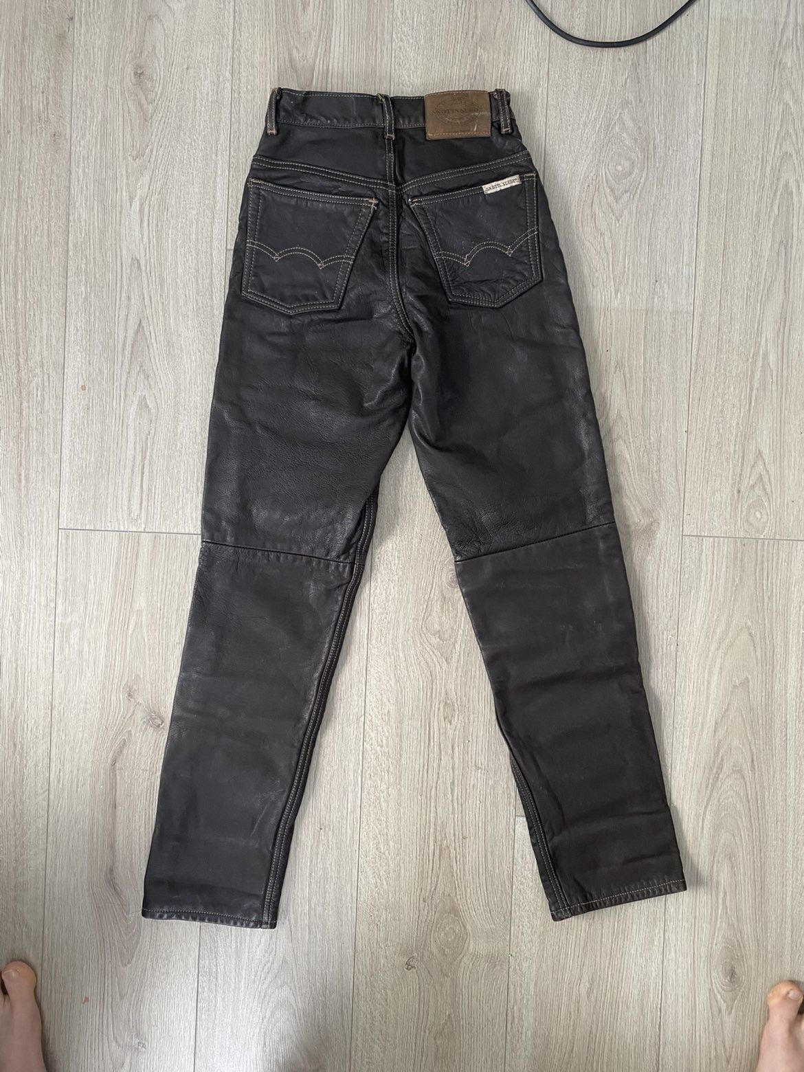 Other Skotts Suede Genuine Leather pants Size 26" / US 2 / IT 38 - 8 Thumbnail