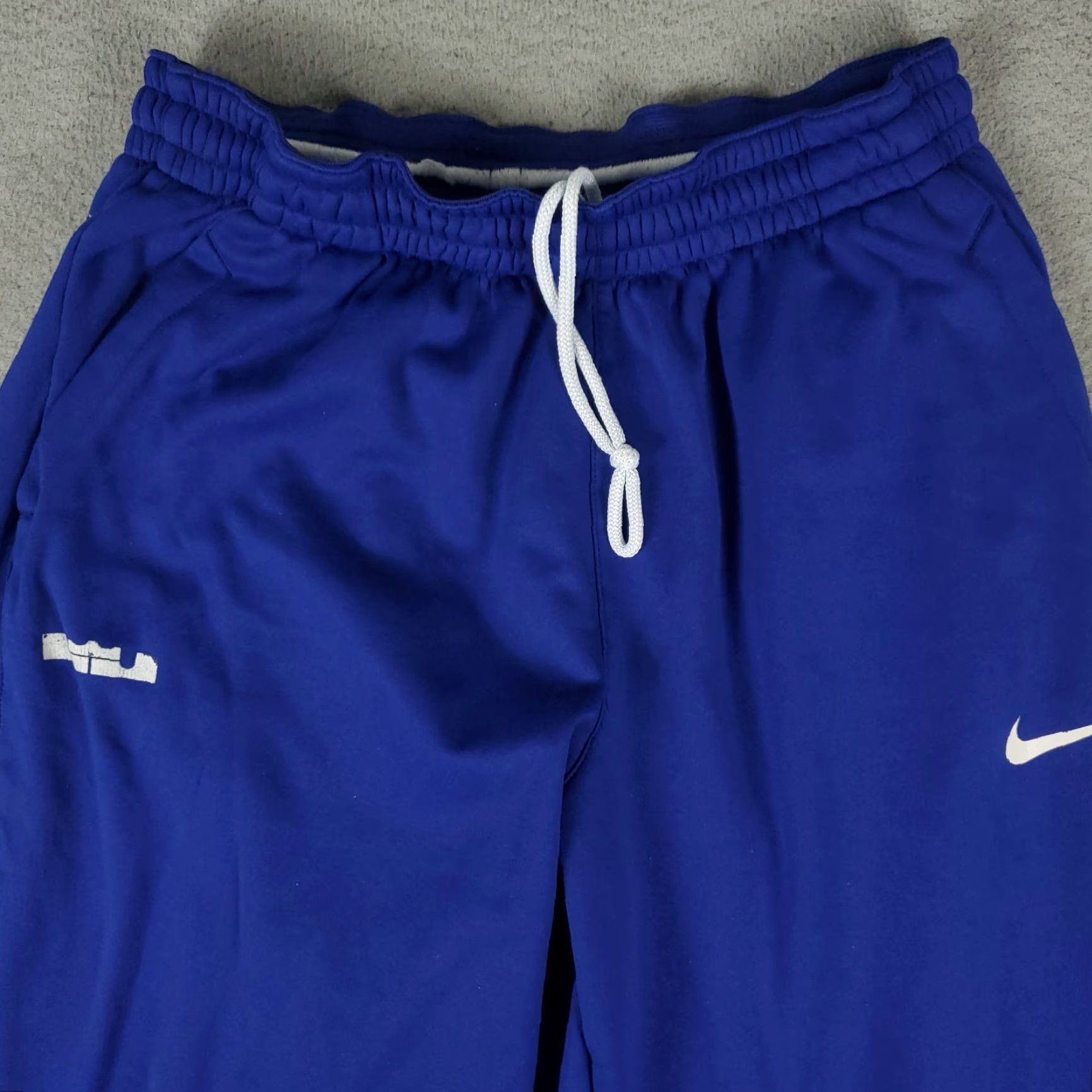 Nike Nike Pants Mens Large Blue LeBron James Ankle Zip Therma Fit Joggers Sweatpants Size US 33 - 2 Thumbnail