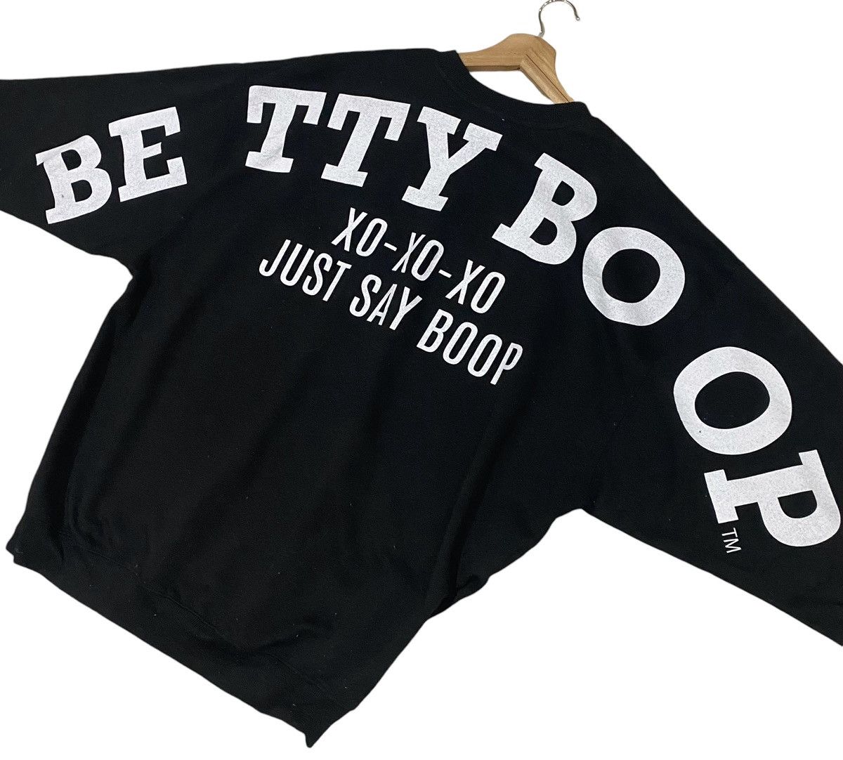 Anime × Cartoon Network × Vintage 🔥VINTAGES BETTY BOOP X STRANGE HEAVEN LETTERMAN SWEATSHIRT Size US L / EU 52-54 / 3 - 1 Thumbnail